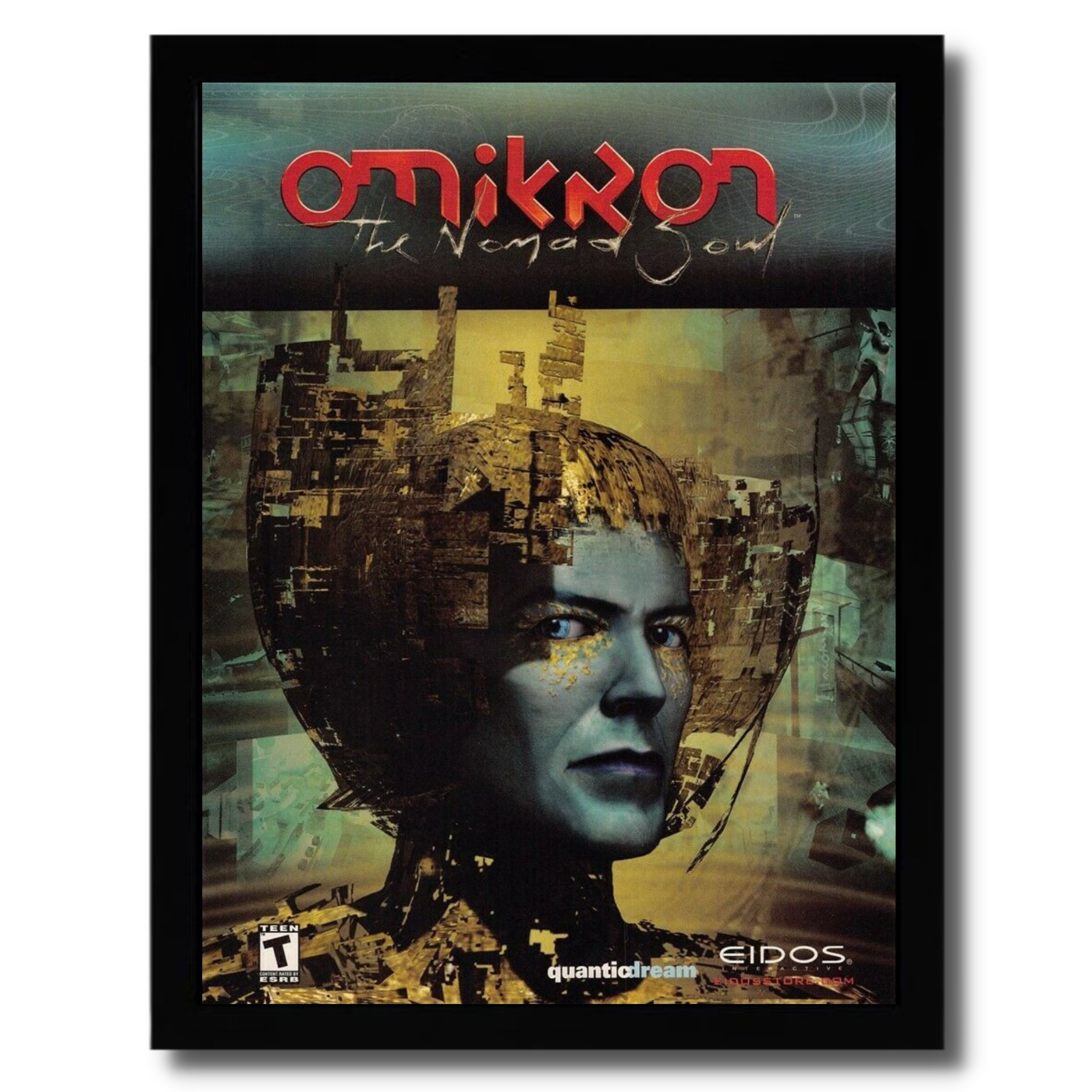 1999 Omikron: The Nomad Soul Framed Print Ad/Poster Authentic Dreamcast PC Art