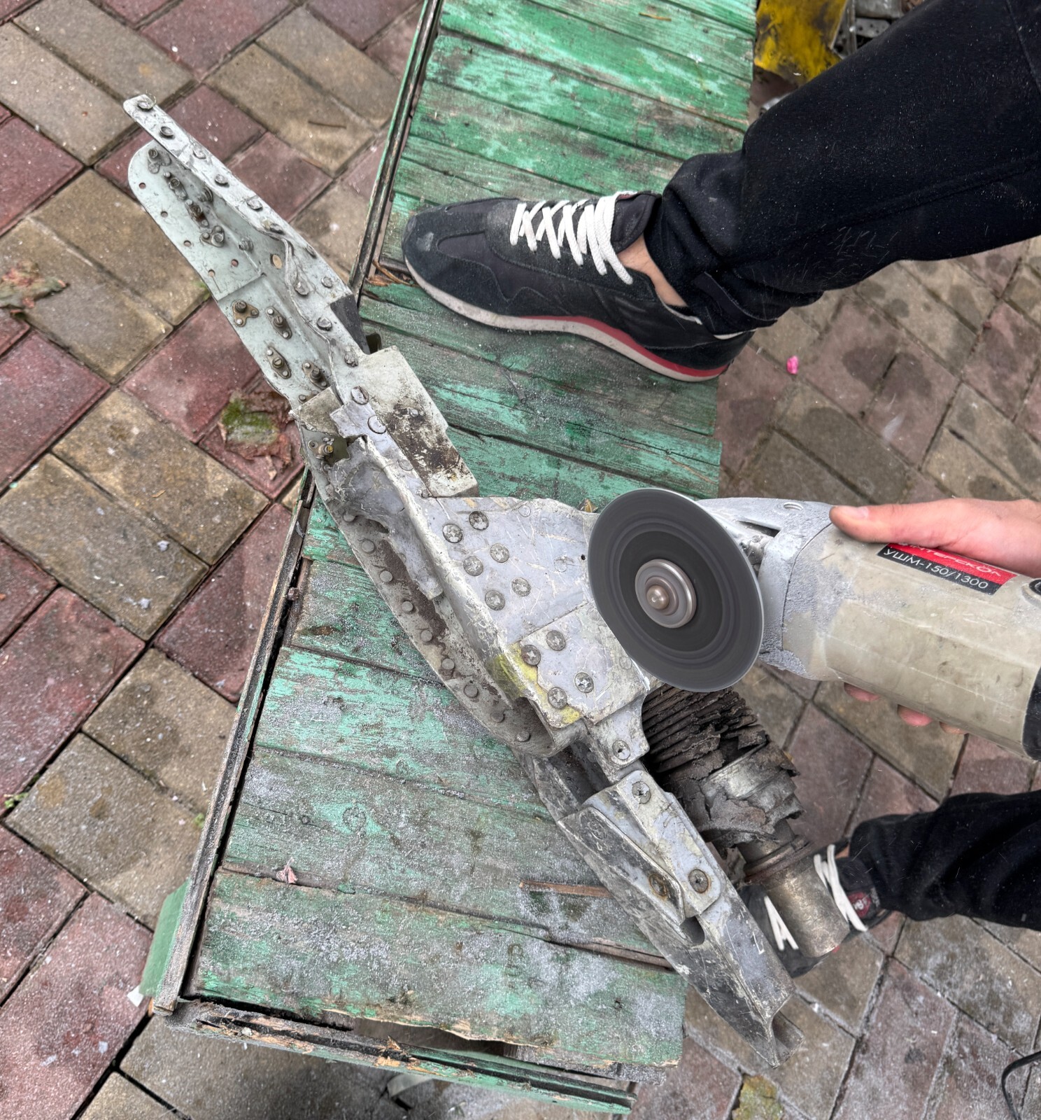 Part of the jet russian aircraft aviation MIG 29  Ukraine 2022 #113