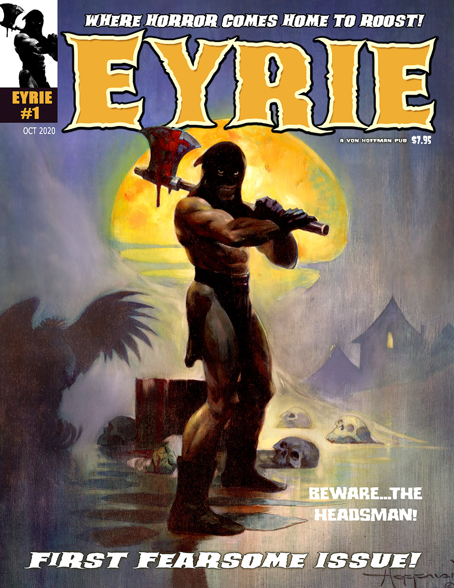 EYRIE MAGAZINE #1 RARE First Issue Modern Horror Chills by Mike Hoffman & Co.