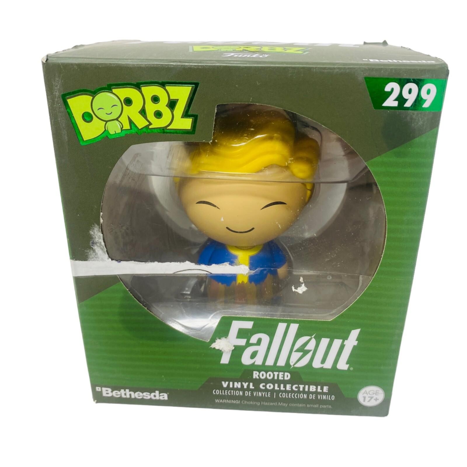 Fallout Vault Boy Rooted Dorbz Vinyl Figure (please see description)