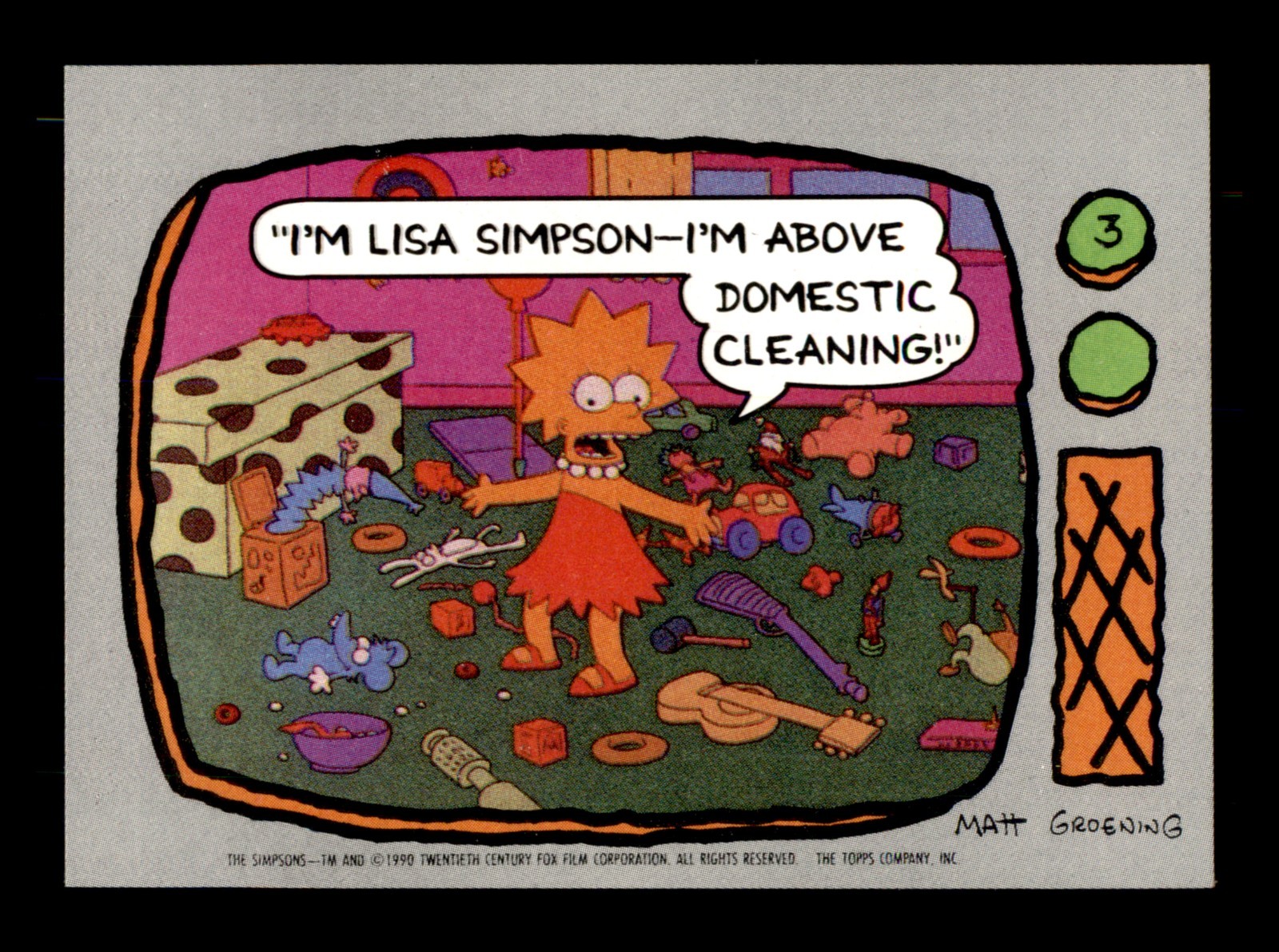1990 TOPPS THE SIMPSONS CARDS & STICKERS /SEE DROP DOWN MENU FOR CARD U WILL GET