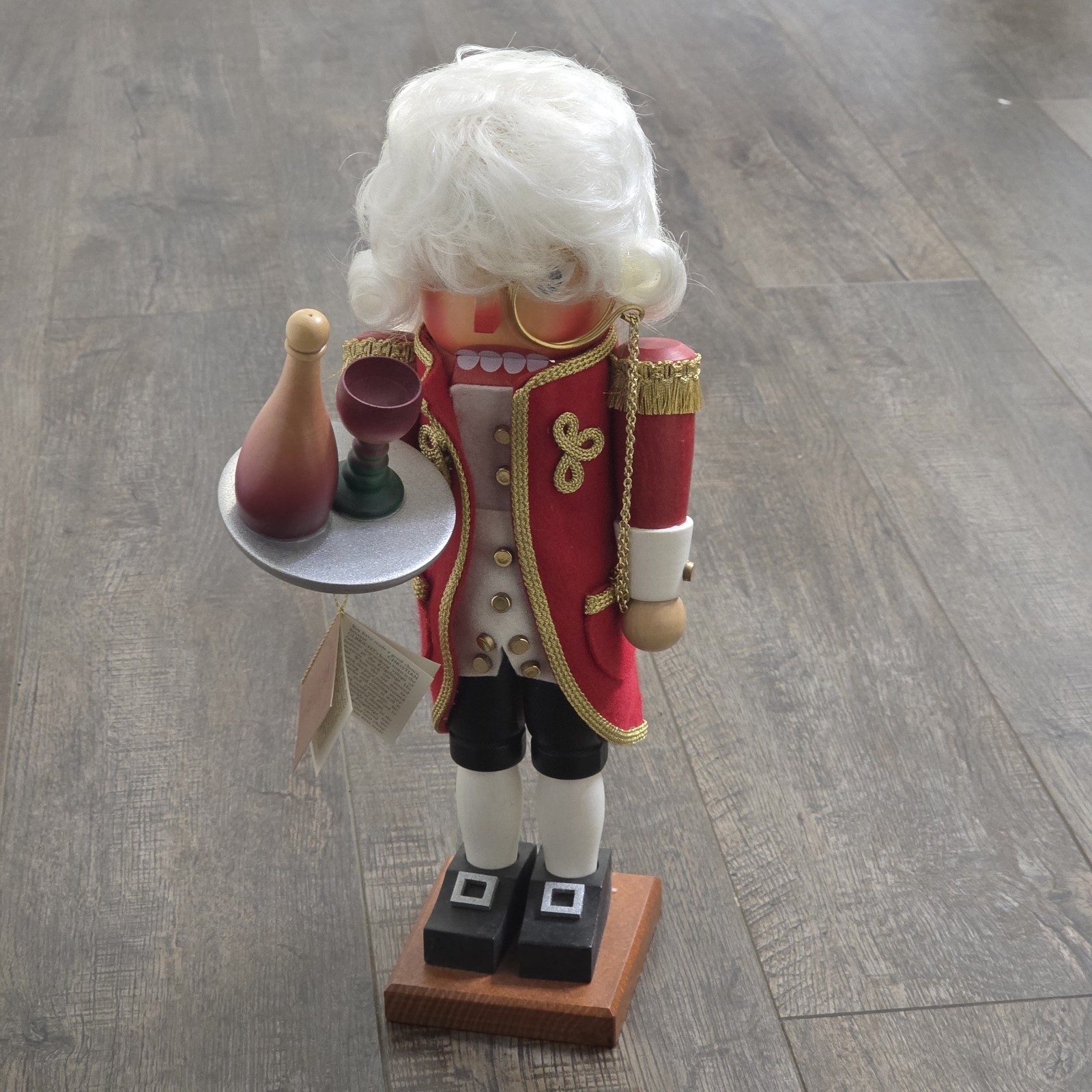 Vintage Christian Ulbricht Nutcracker Sommelier Butler Wooden Ultra Rare Germany