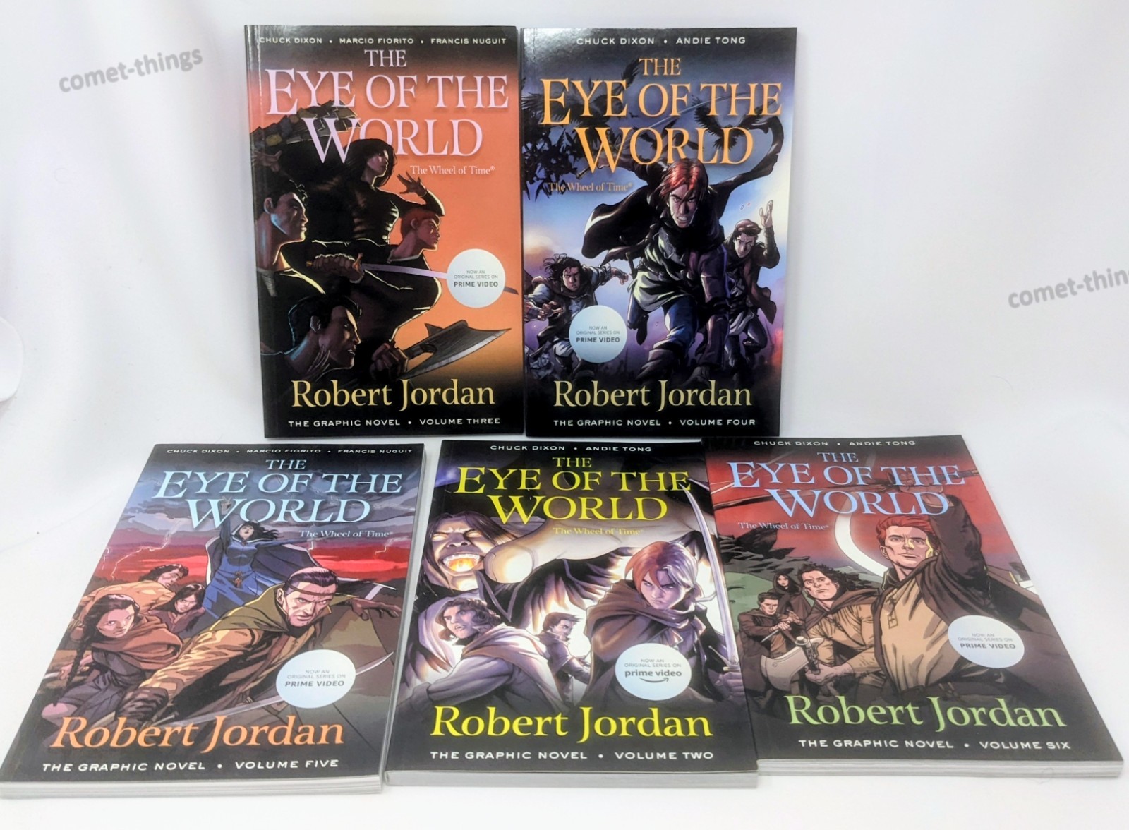 Eye Of The World Graphic Novel Vols 2, 3, 4, 5, 6 SC Robert Jordan NEW