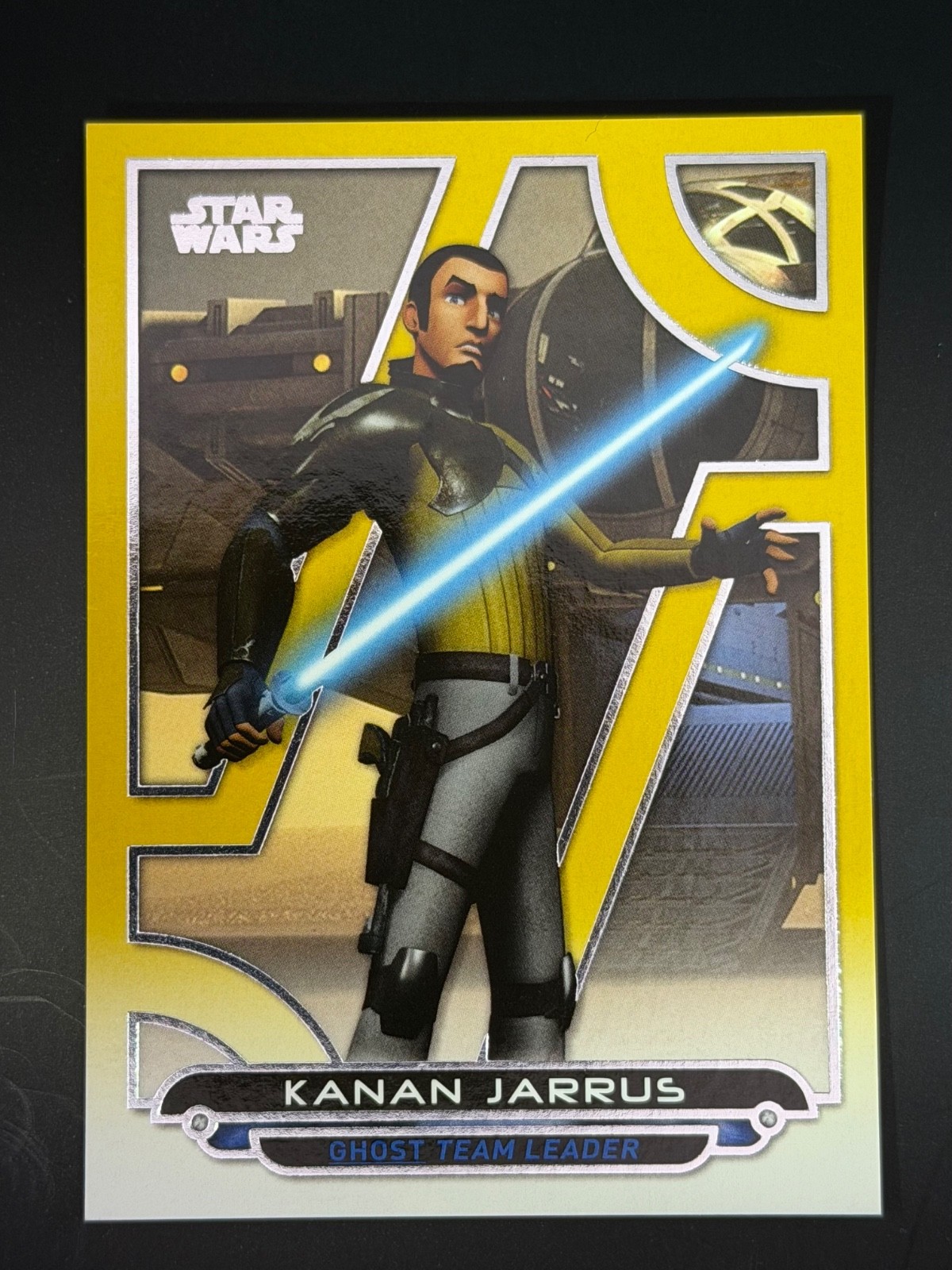 2017 Topps Star Wars Galactic Files - Kanan Jarrus Yellow /10