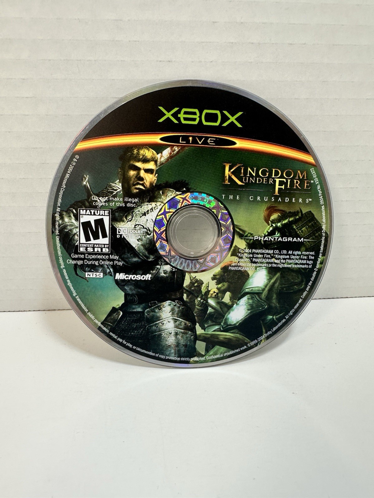 Kingdom Under Fire: Heroes (Microsoft Xbox, 2005)