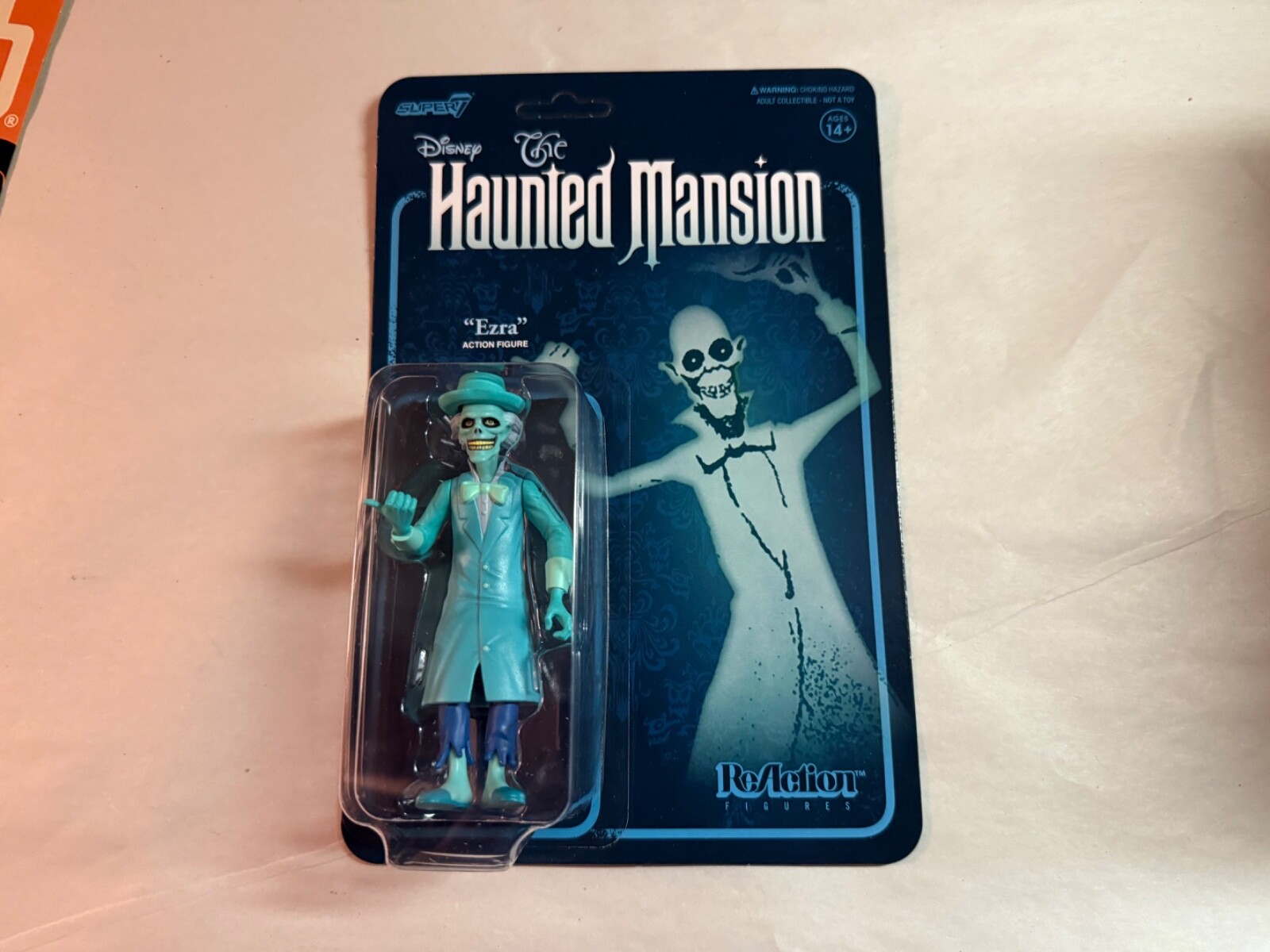 Super7 Reaction Haunted Mansion Ezra Figure