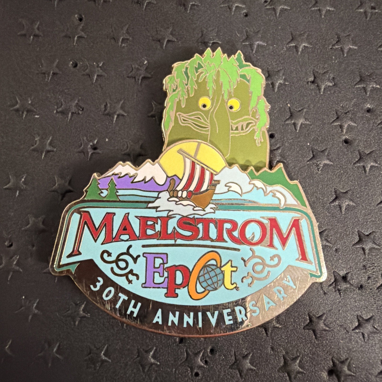 Disney Maelstrom EPCOT Cast Exclusive 30th Anniversary Pin LE 500 Rare