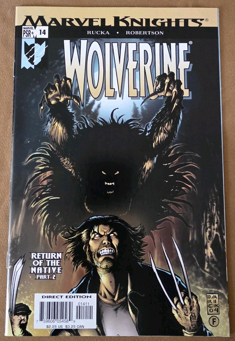 Wolverine #14 (2004) Direct Edition 
