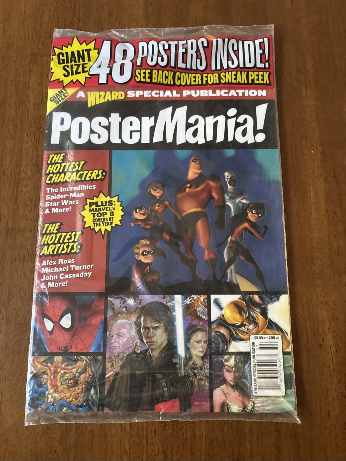 Wizard | Poster Mania | 48 Posters | New/Sealed (1996)