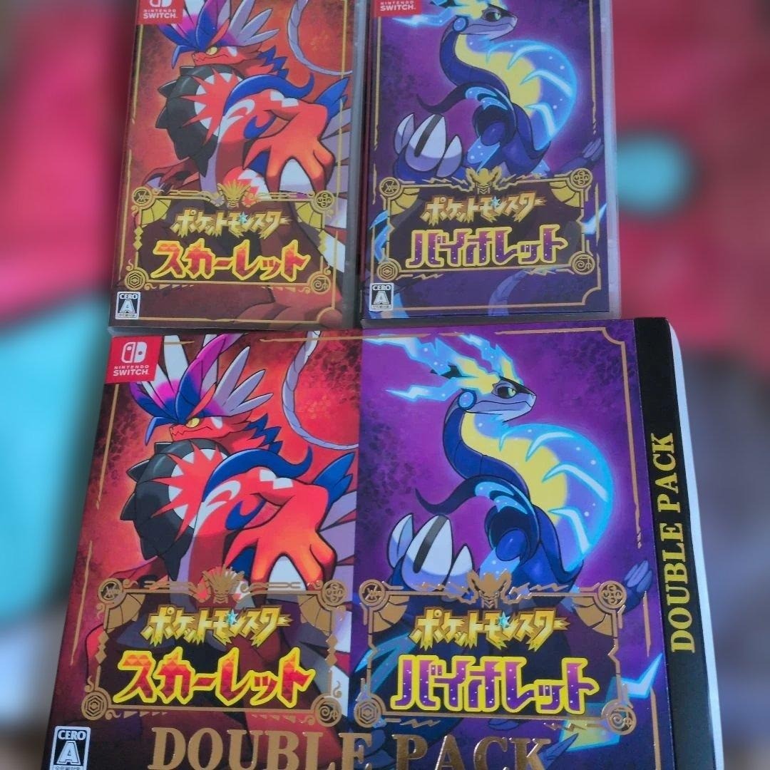 Pokemon Scarlet and Violet Double Pack for Nintendo Switch