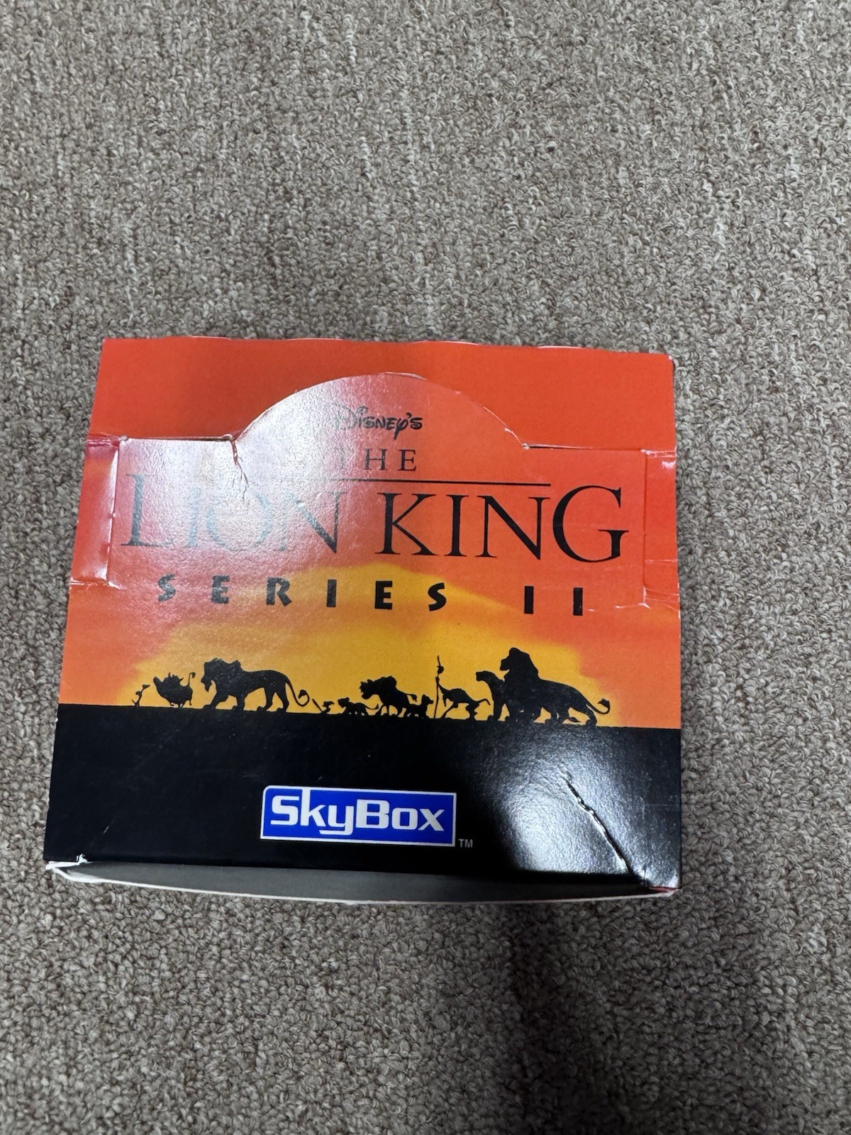 SkyBox Disney The Lion King Series II Sealed Box 56 Packs 1994 448 Cards