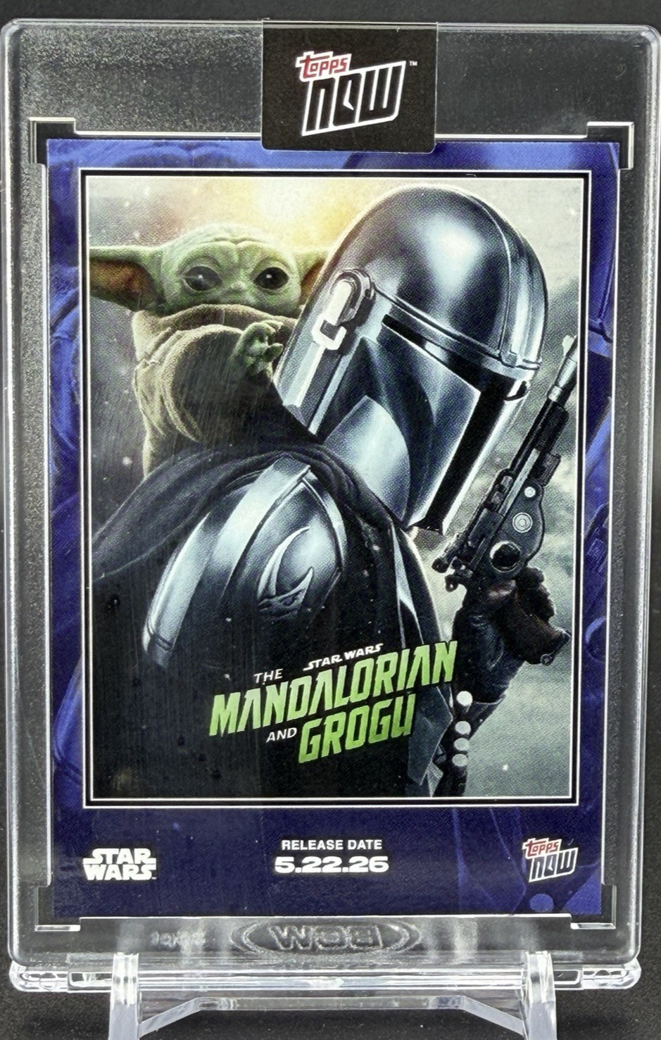 The Mandalorian and Grogu 2026 Star Wars Topps NOW #MG01 
