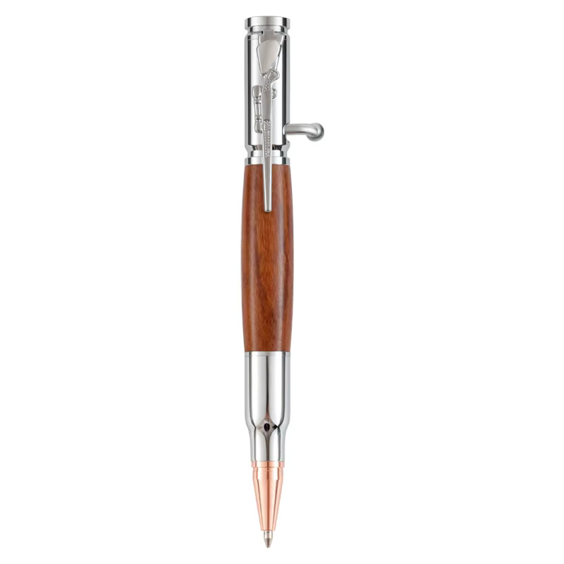 Pen Bolt Action Pen Bullet Rifle Clip Metal Material Great Gift For Dad Friend