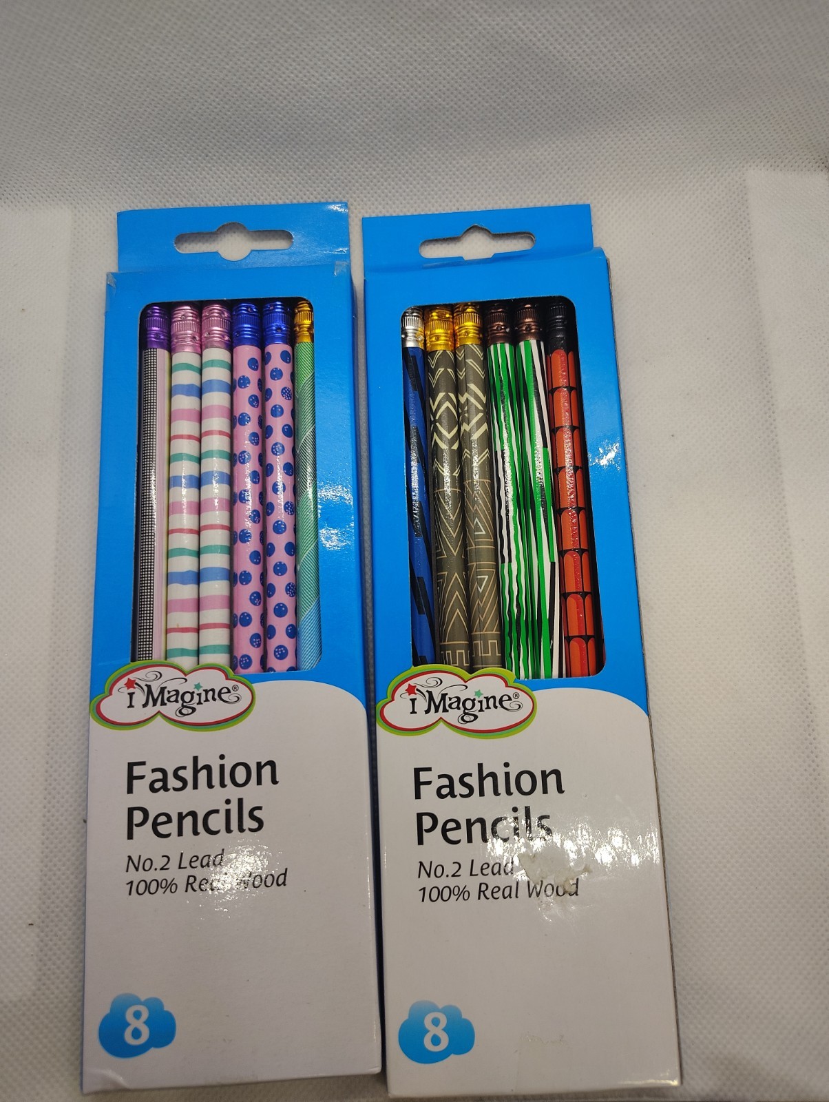 Lot Of 2 Boxes Of Imagine Fashion Pencils 16 Pencils Total