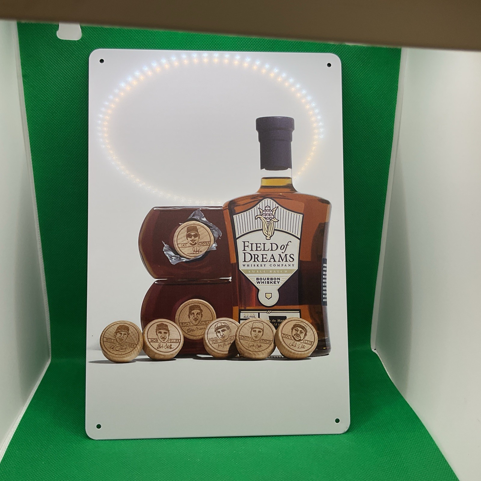 Field of Dreams Bourbon Whiskey- Metal Sign for Bar/Man Cave/Garage/Game Room