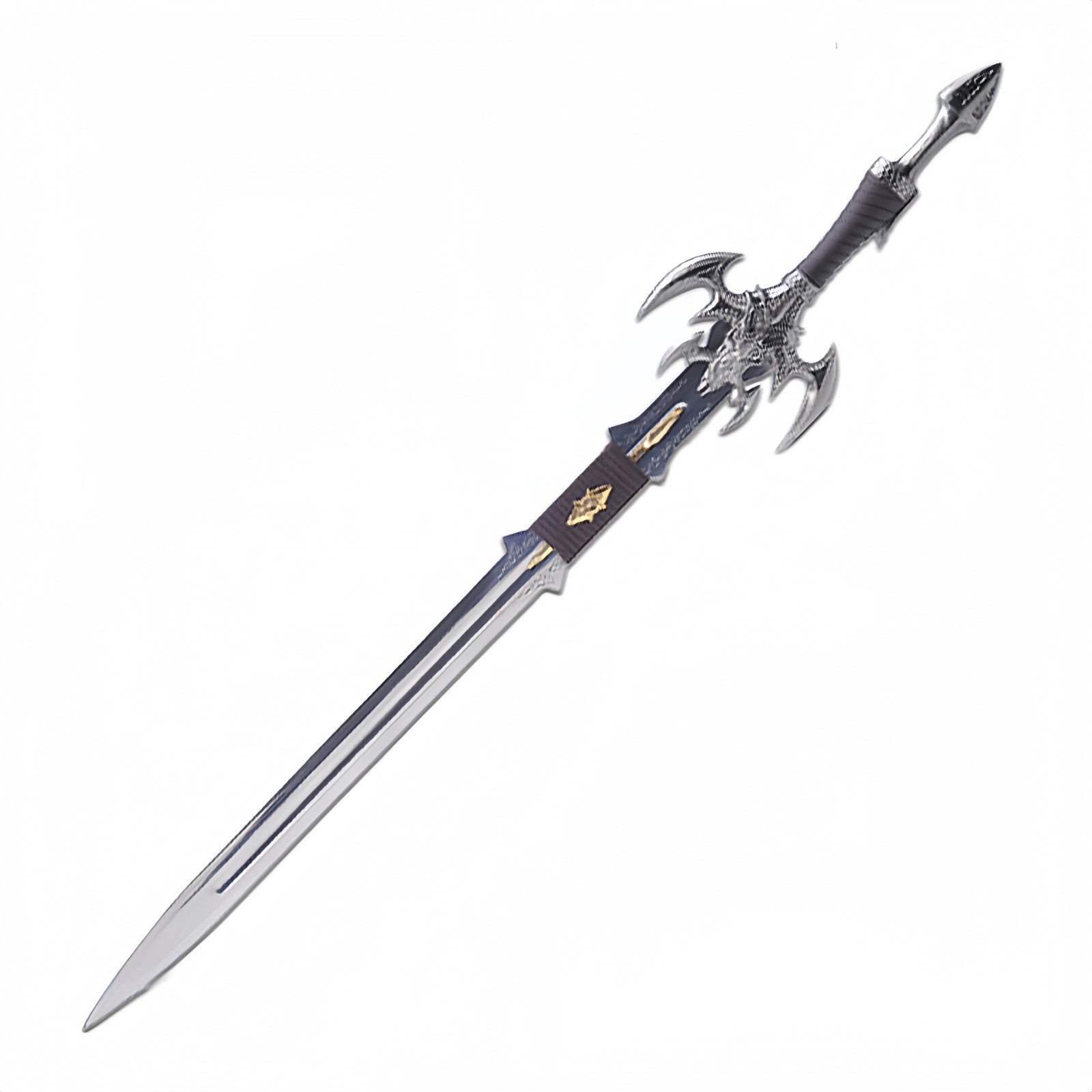 Dark Elf Excalibur-Stainless Steel Blade Hand Forged Cosplay Collection Decor