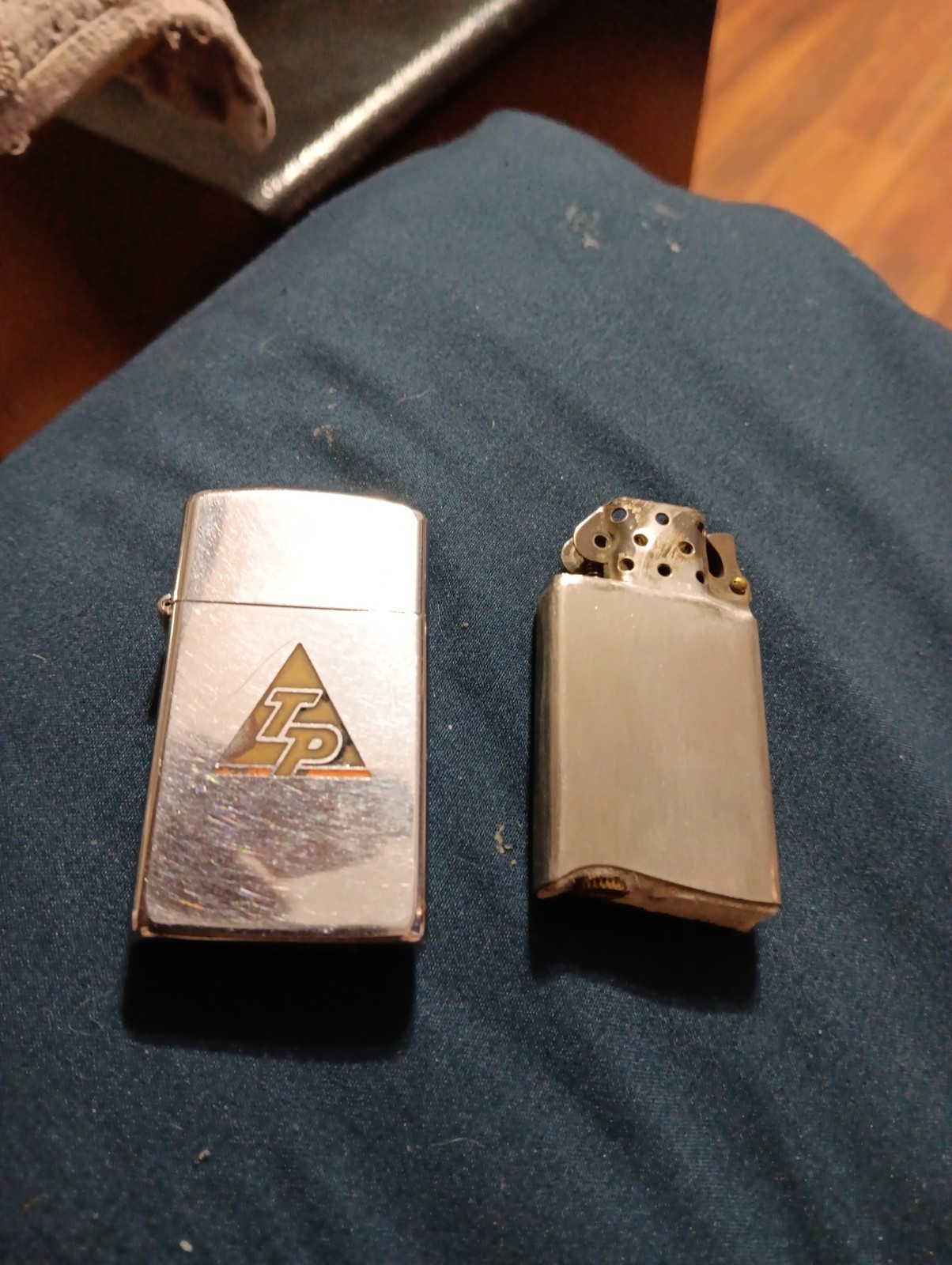 Zippo Slim Refurbished By Zippo With Original  Insert