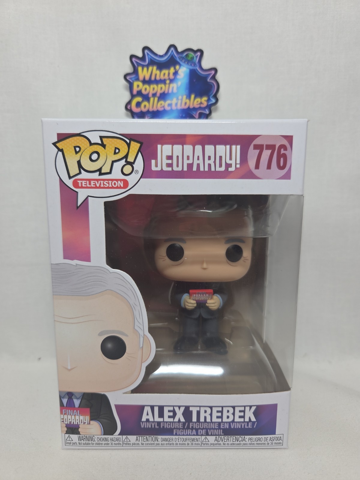 Funko Pop Vinyl: Alex Trebek #776 With Protector 