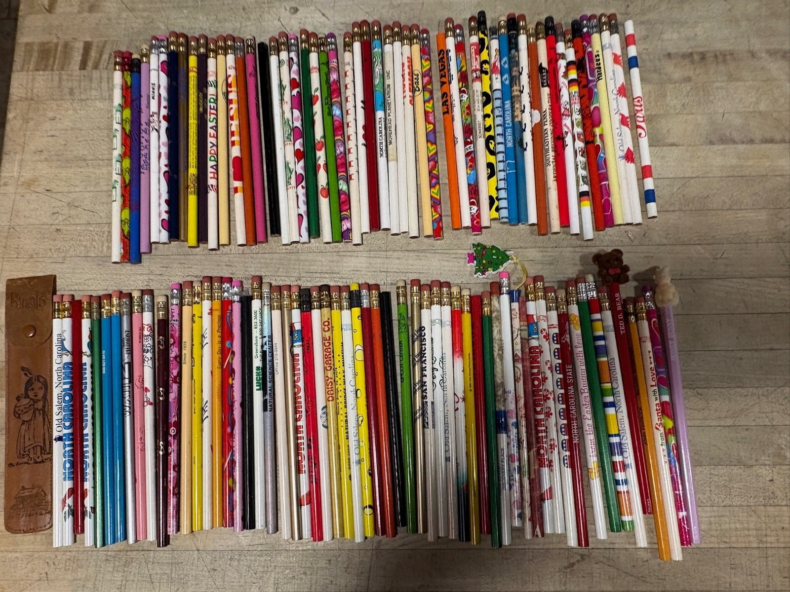 Lot of 100 Unused Pencils See Pictures.  This is a collection