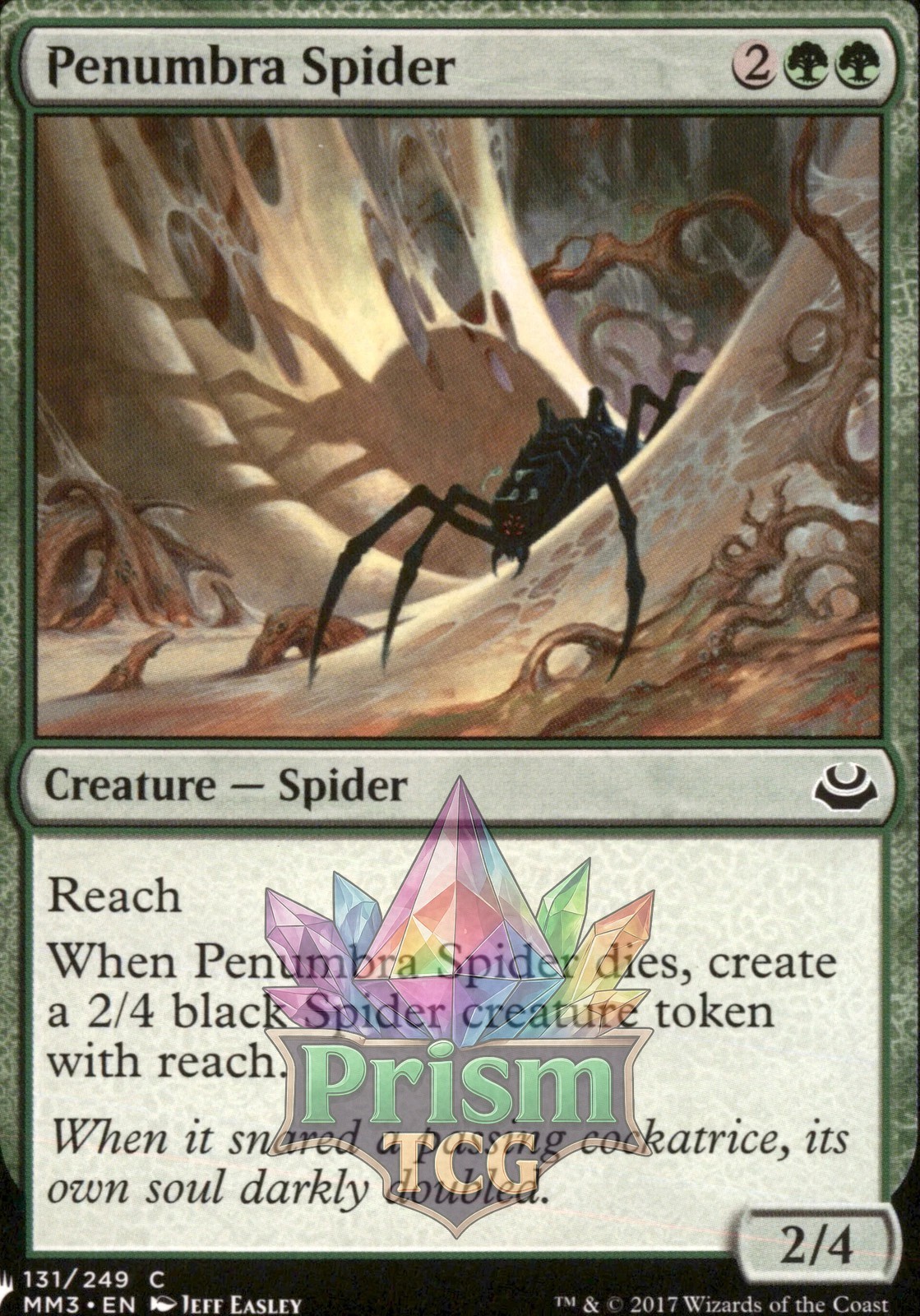 Penumbra Spider 131/249 Common  Modern Masters 2017 MTG