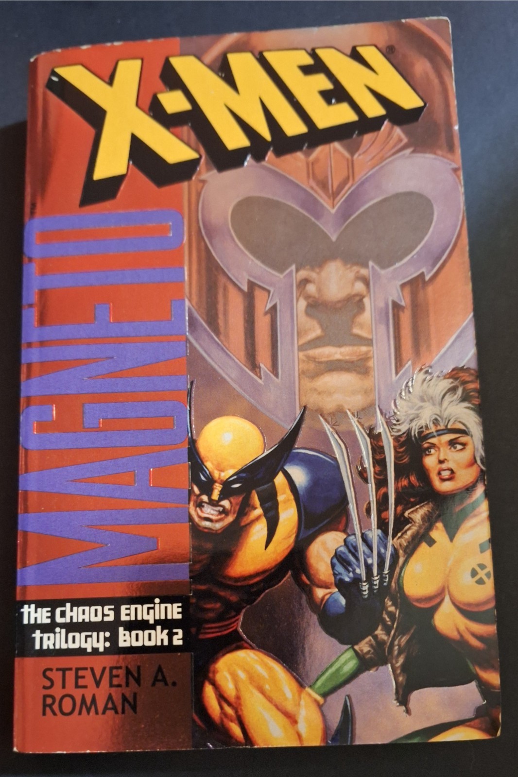 X-MEN, CHAOS ENGINE BOOK #2, NOVEL, PAPERBACK, 1ST PRINT, BP BOOKS, 2003