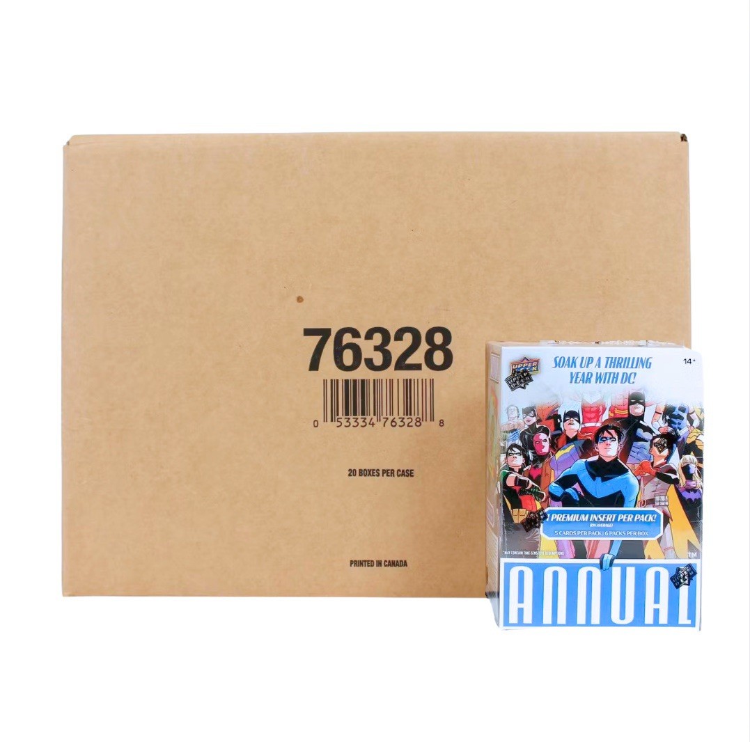 2023-24 Upper Deck DC Annual 6-Pack Blaster Box 20-BOX CASE 🔥
