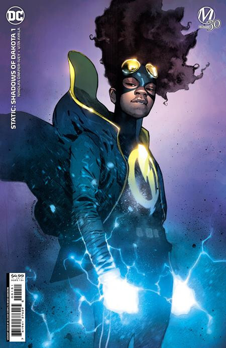 STATIC: SHADOWS OF DAKOTA #1 (OLIVIER COIPEL VARIANT)(2023) ~ DC Comics