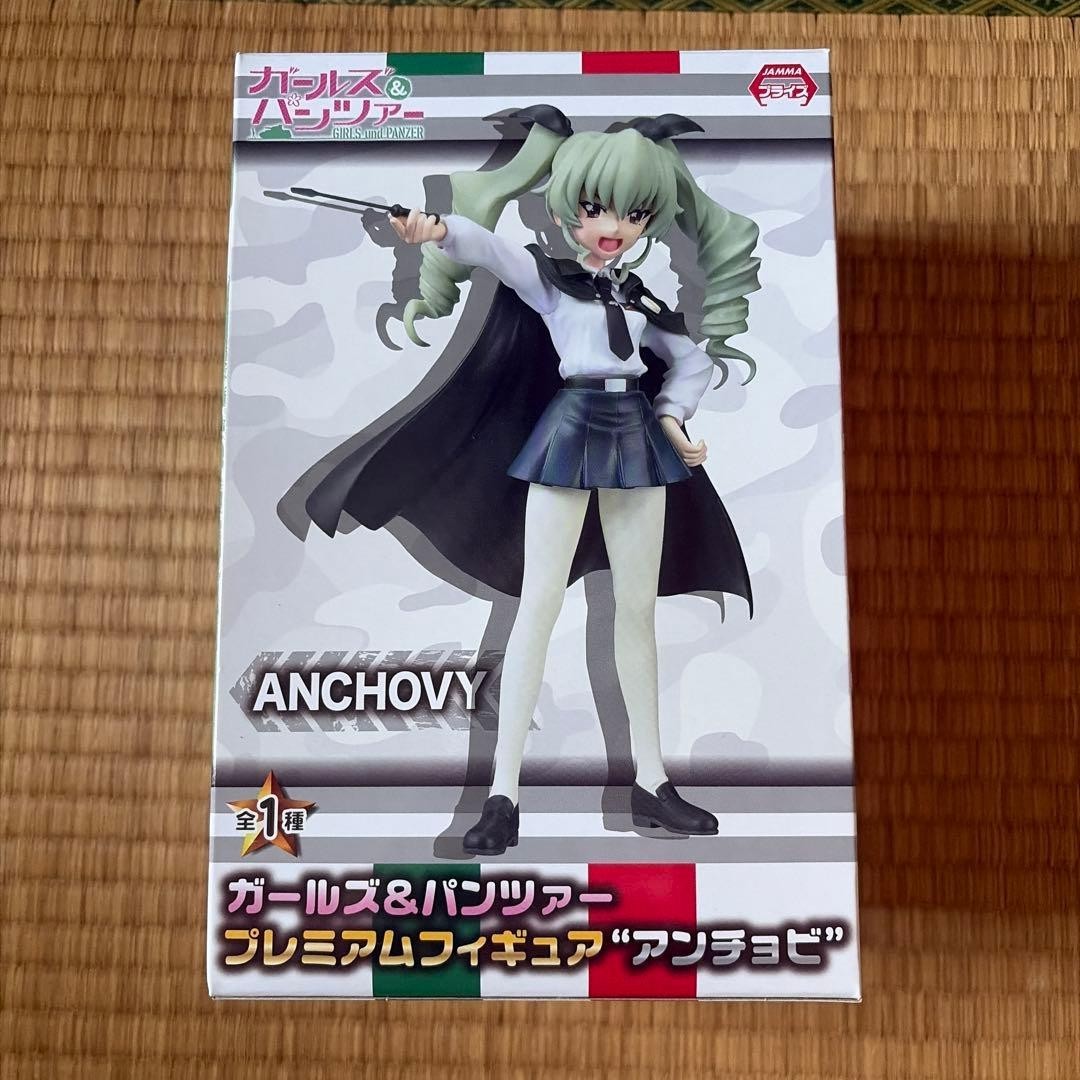 SEGA Girls und Panzer Anchovy Premium figure Prize Figure 7.87\