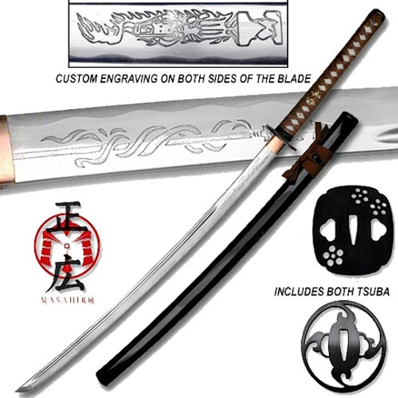 Moshiro - Shadow Warrior Handmade Katana - Plum Edition