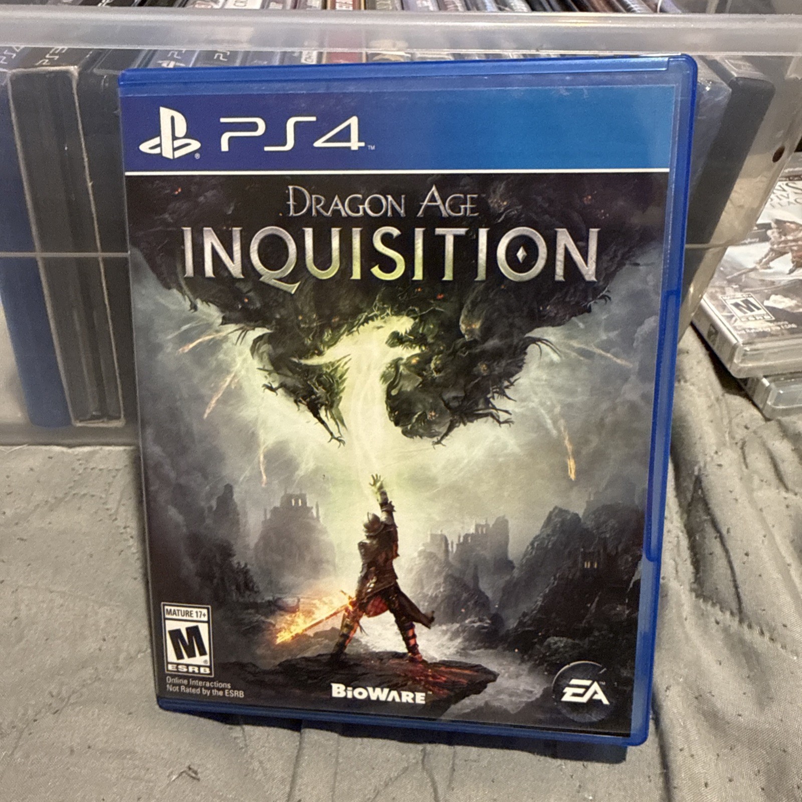 Dragon Age Inquisition Game of the Year Edition missing manual great shape 