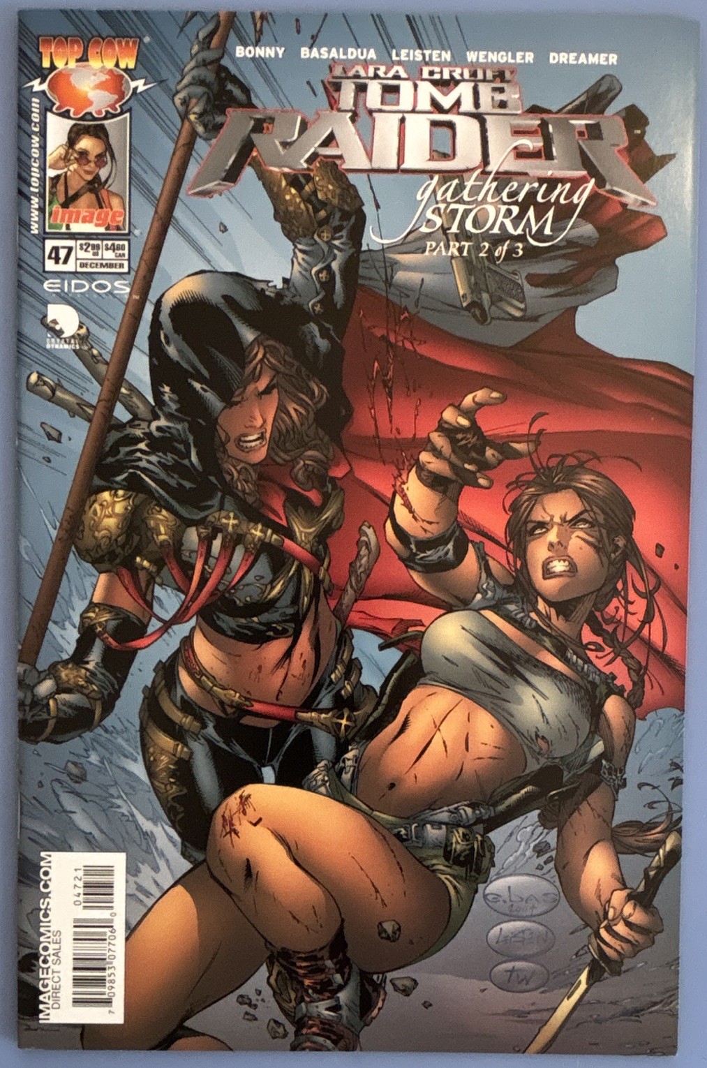 Lara Croft Tomb Raider #47 Gathering Storm (Top Cow) EBas Cover NM Magdalena App