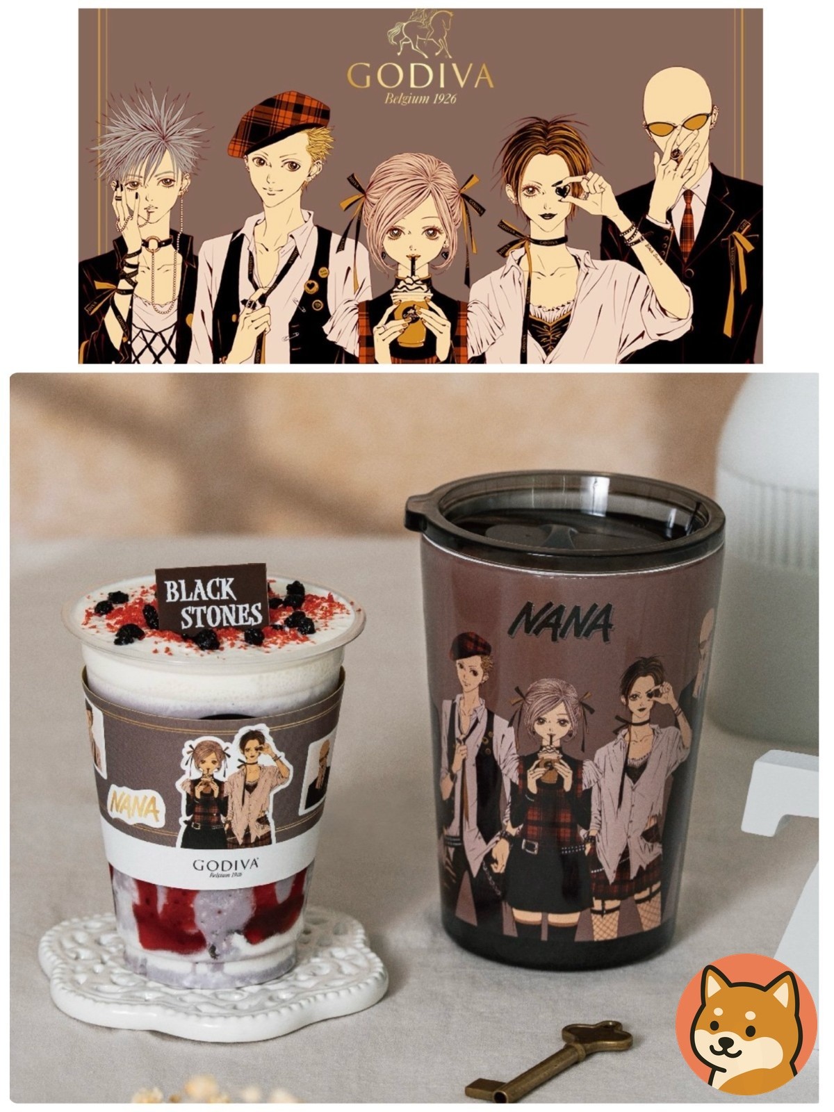 Presale GODIVA x NANA collaboration tumbler New