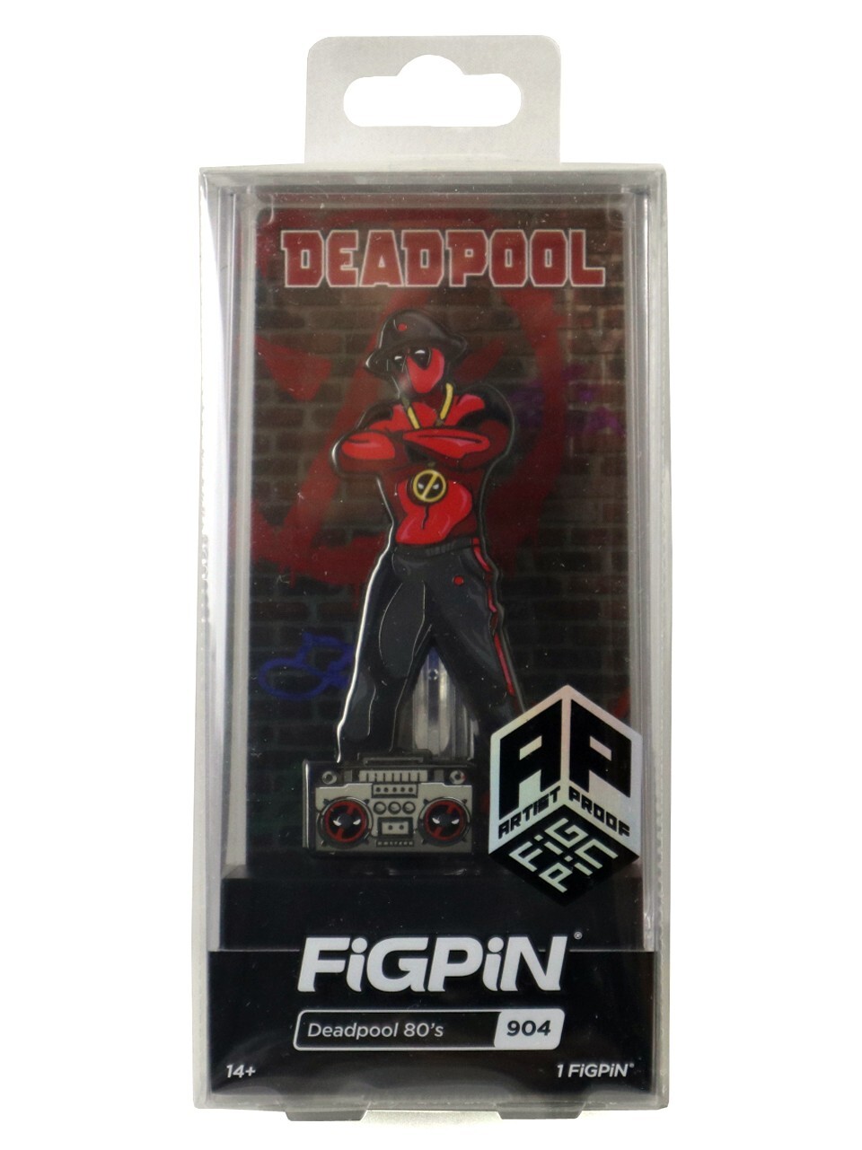 Figpin Deadpool 1980's NYCC Exclusive Artist Proof Pin 2022 0New York Comic Con