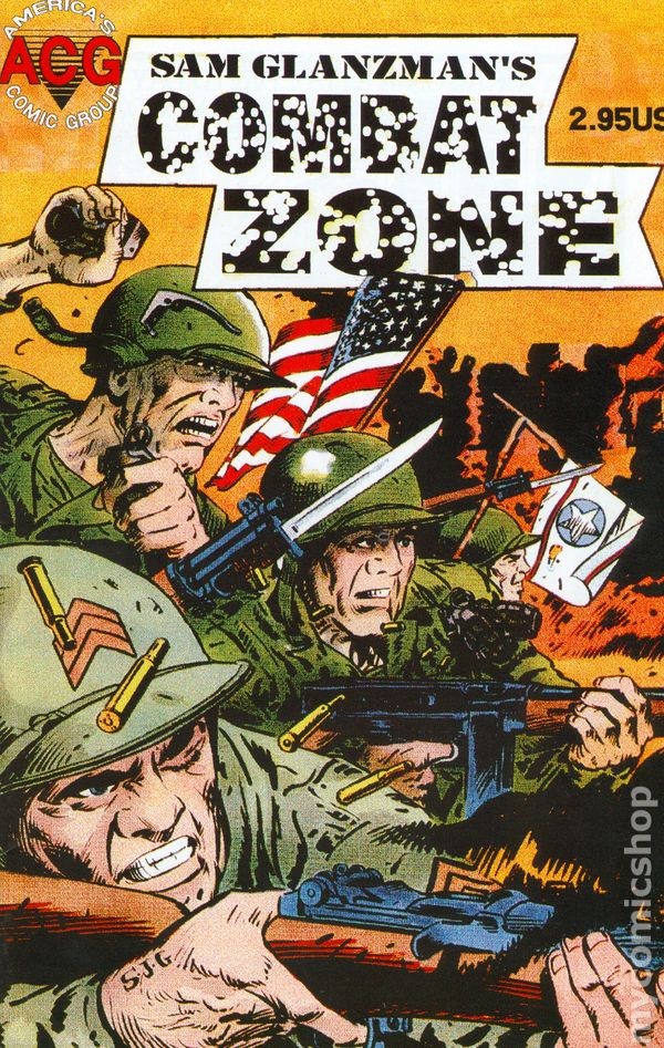 Combat Zone #1 VF 8.0 1998 Stock Image
