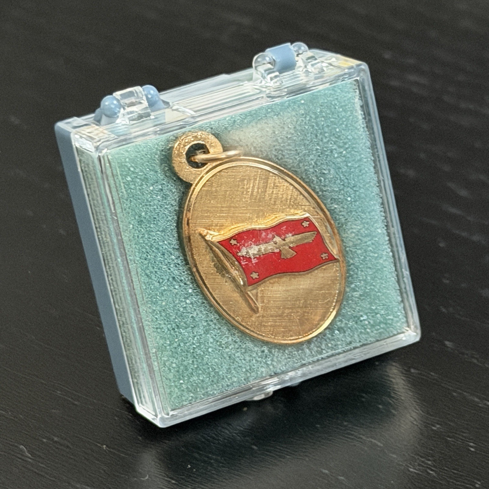 Vintage American President Lines Charm/Pendant - SS President Wilson - 1960s/70s
