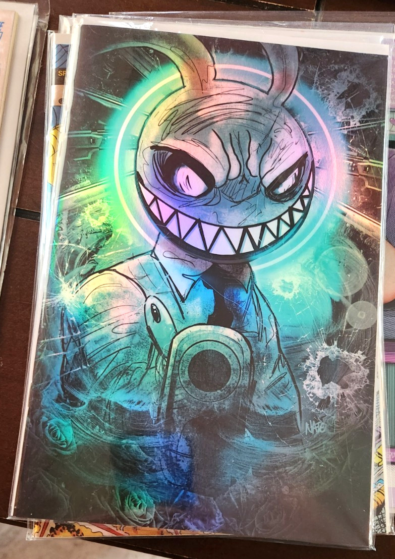 MR. EASTA #1 NATEMADEIT VIRGIN FOIL VARIANT LMT 150 SCOUT COMICS 2022 NEW UNREAD