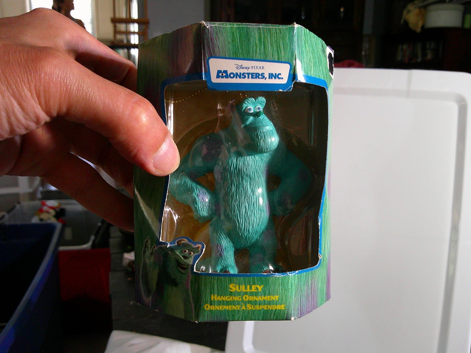 Vintage 2001 Enesco Disney Pixar Monsters Inc Sulley Christmas Ornament NEW