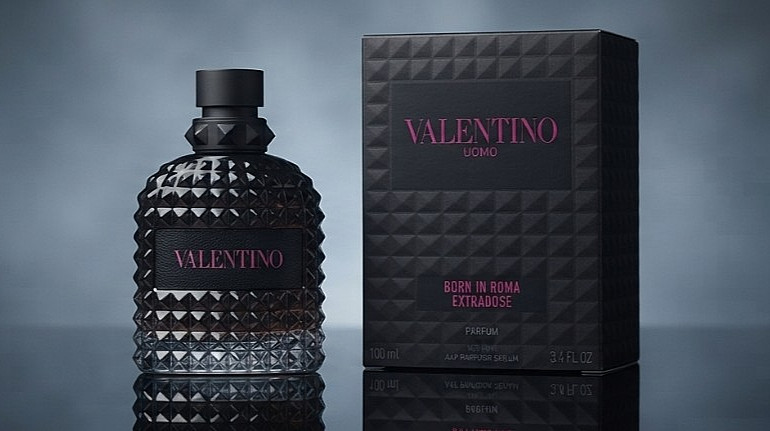 Valentino Uomo Born In Roma Extradose for Men - 3.4 oz Parfum Spray- New Sealed