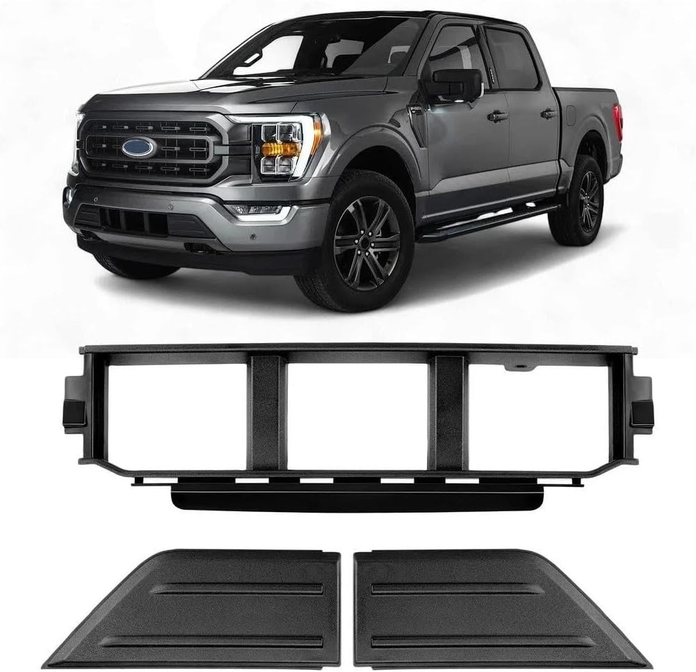 Front Bumper Grille Guards Pads Sets Fit for Ford F-150 2021 2022 2023 2024 ML3Z
