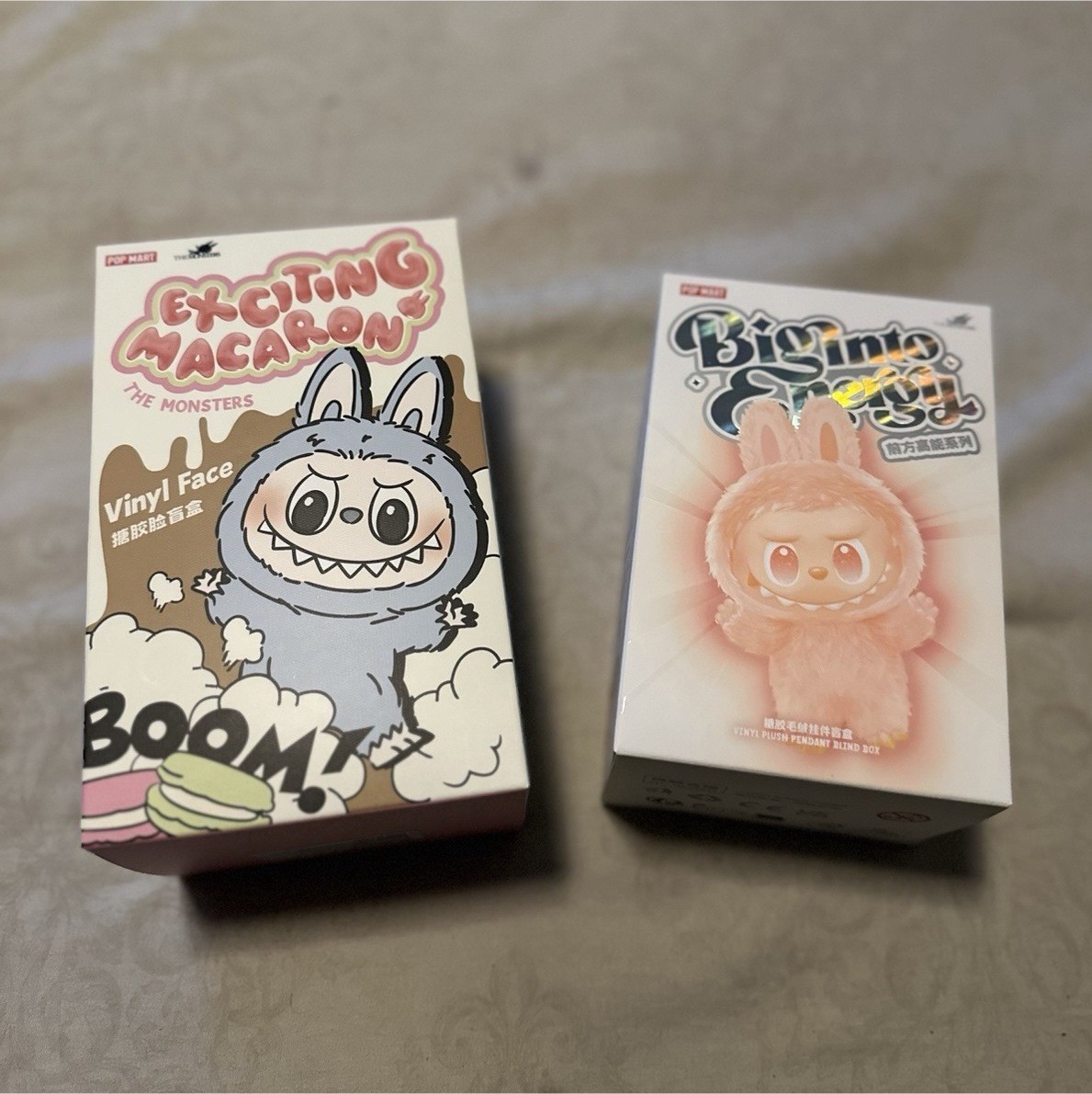 POP MART The Monsters Labubu Exciting Macaron & Big Mac Energy bundle Pack 