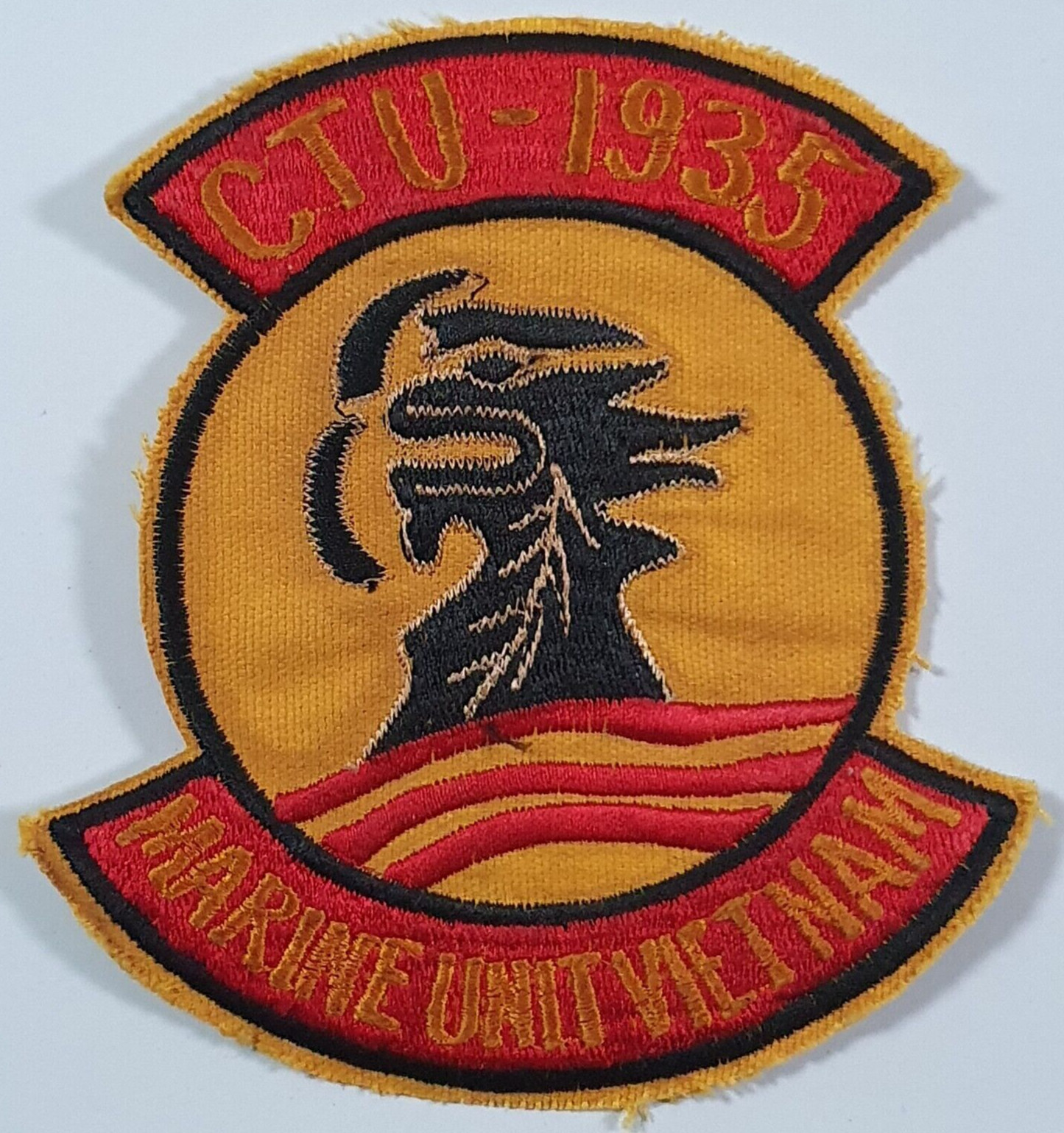 US Navy CTU-1935 Marine Unit Vietnam patch Badge