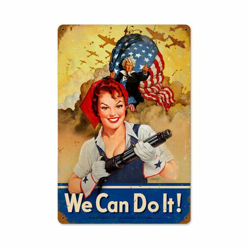 ROSIE THE RIVETER UNCLE SAM WE CAN DO IT WWII 18