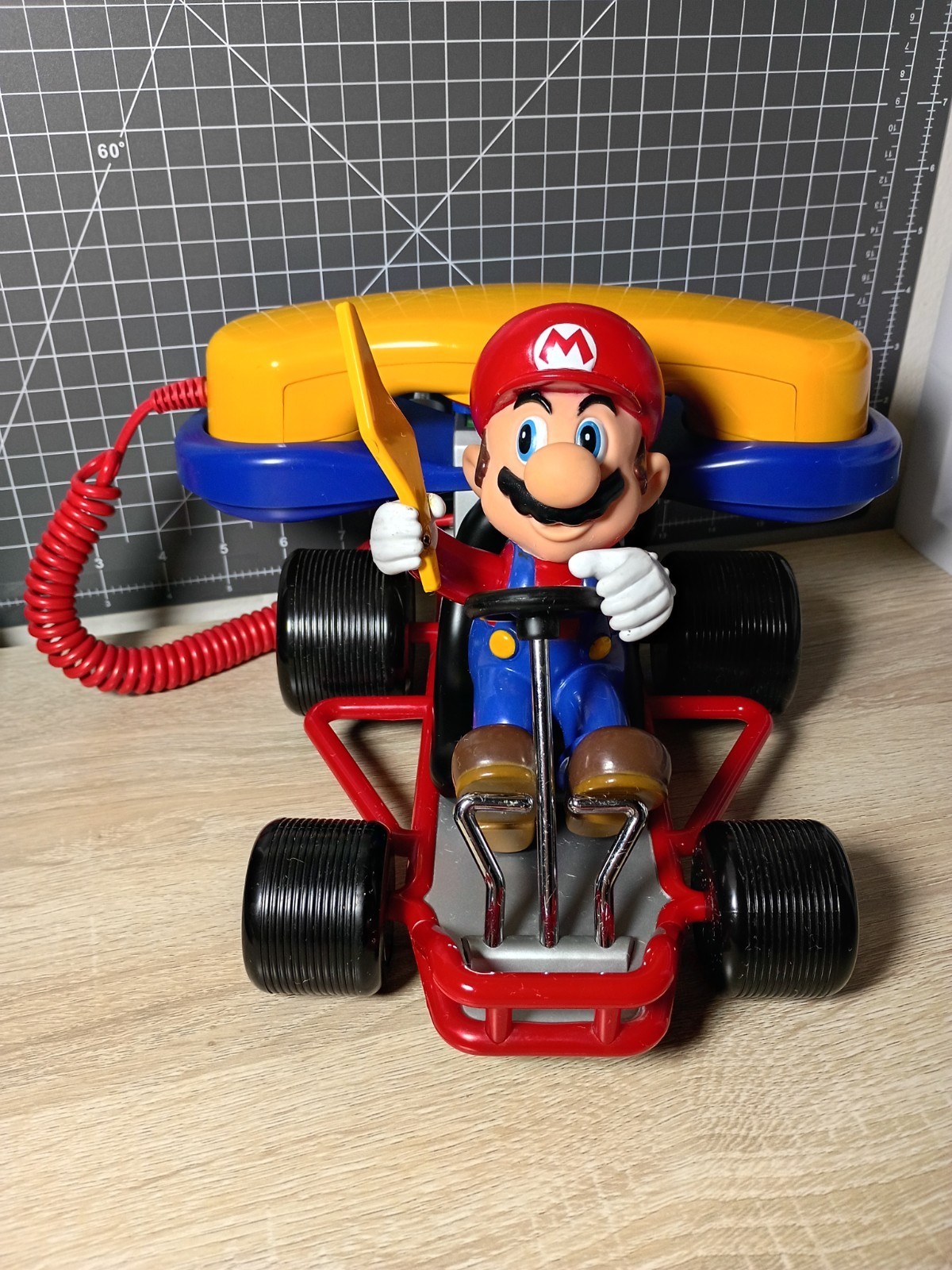 2002 SUPER MARIO KART 64 CORDED TELEPHONE Retro Vintage Nintendo ~ RARE ~