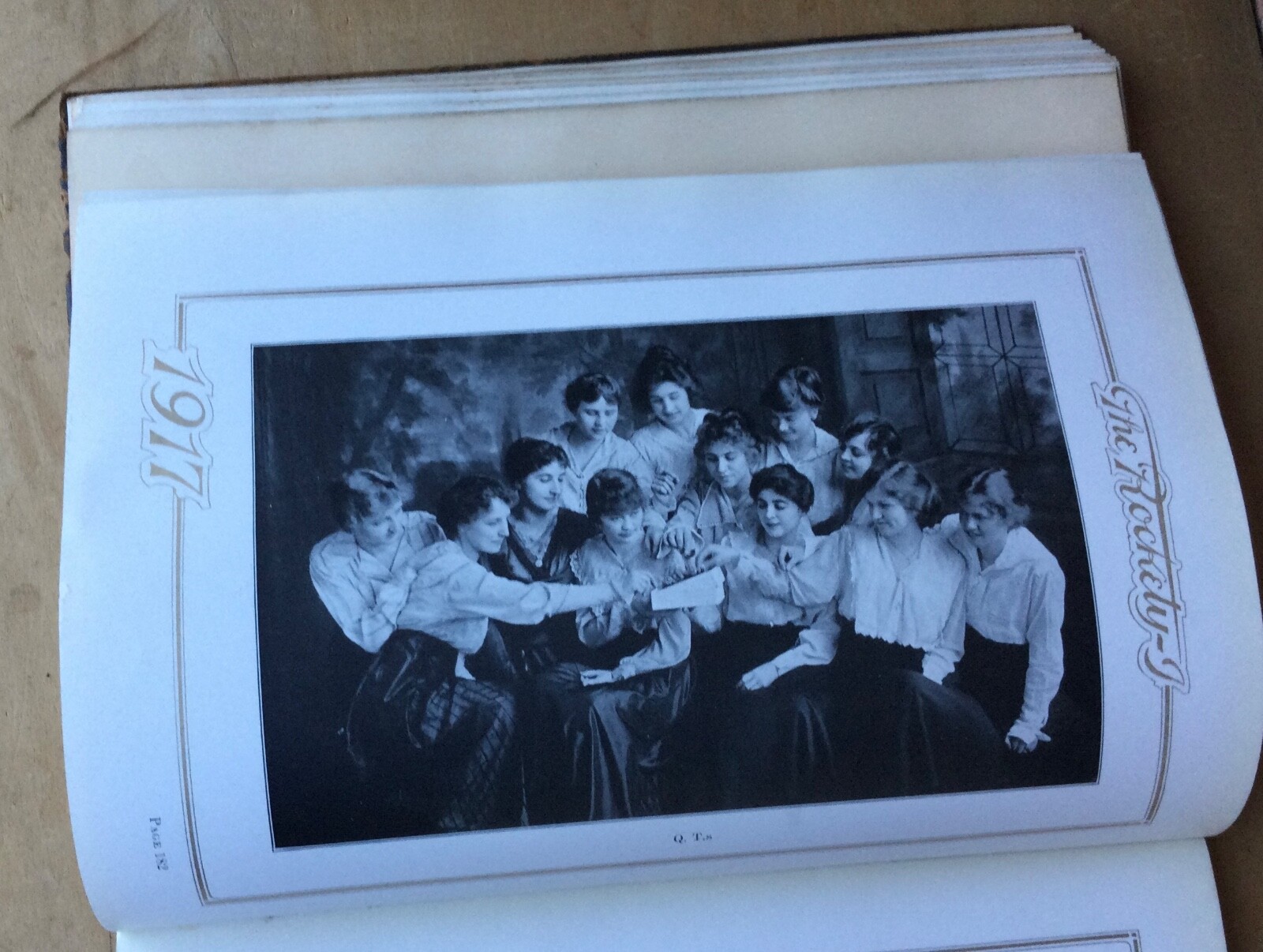 RARE  1917 Augustana College yearbook Rock Island Illinois - Many Early Photos