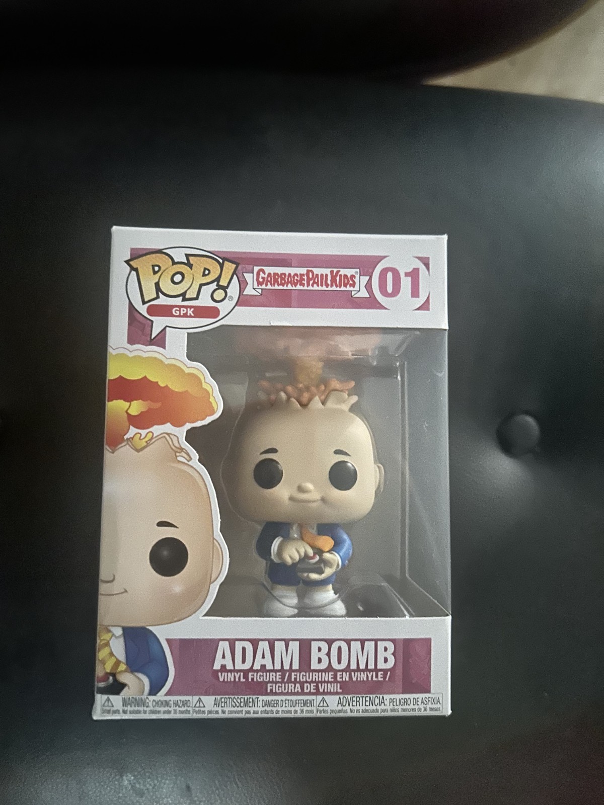 Funko Pop Garbage Pail Kids #01 Adam Bomb Toy Tokyo NYCC 2018 W/ Protector