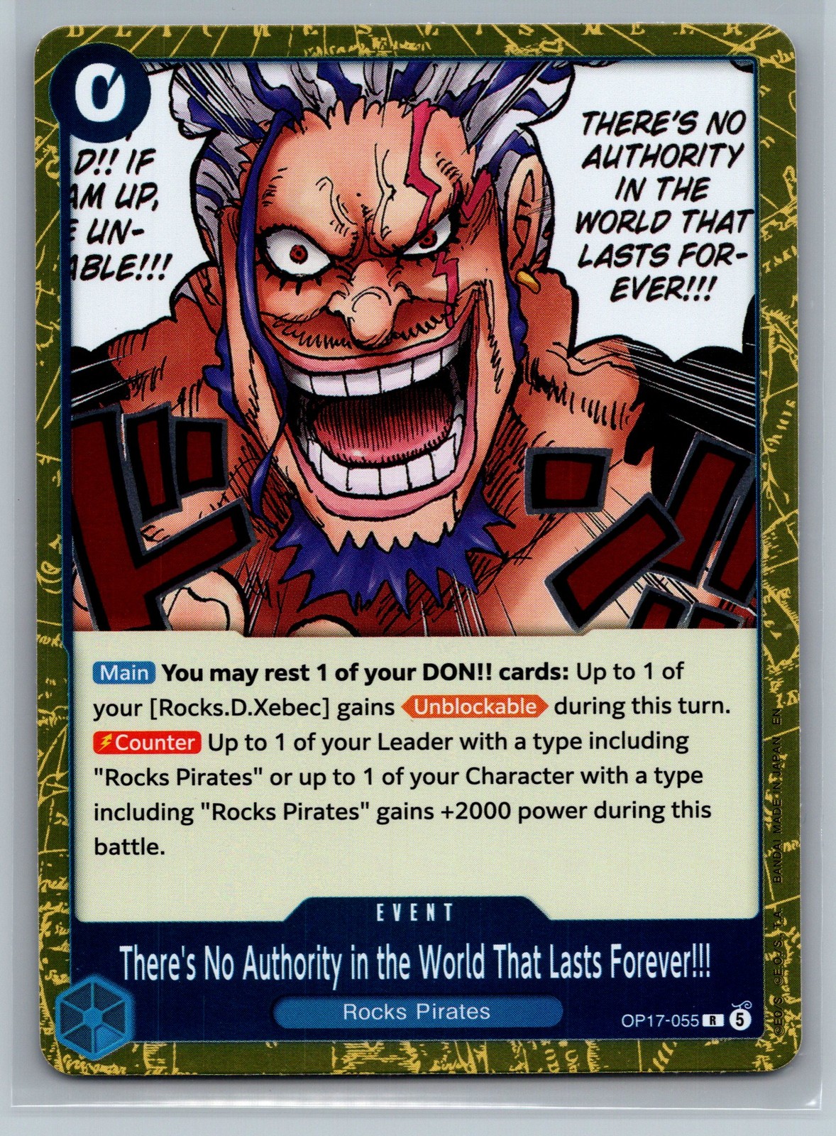 The World\'s Strongest Warriors #OP17-055