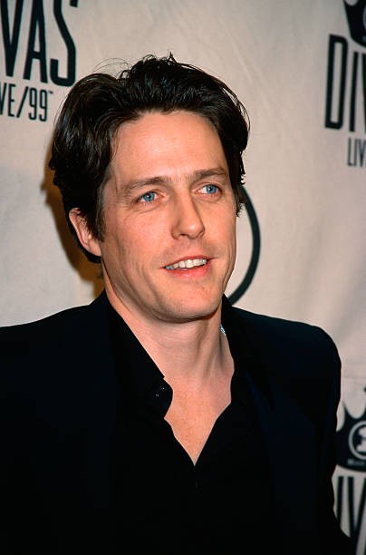 Actor Hugh Grant attends the VH 1 Divas Live concert Historic Old Photo