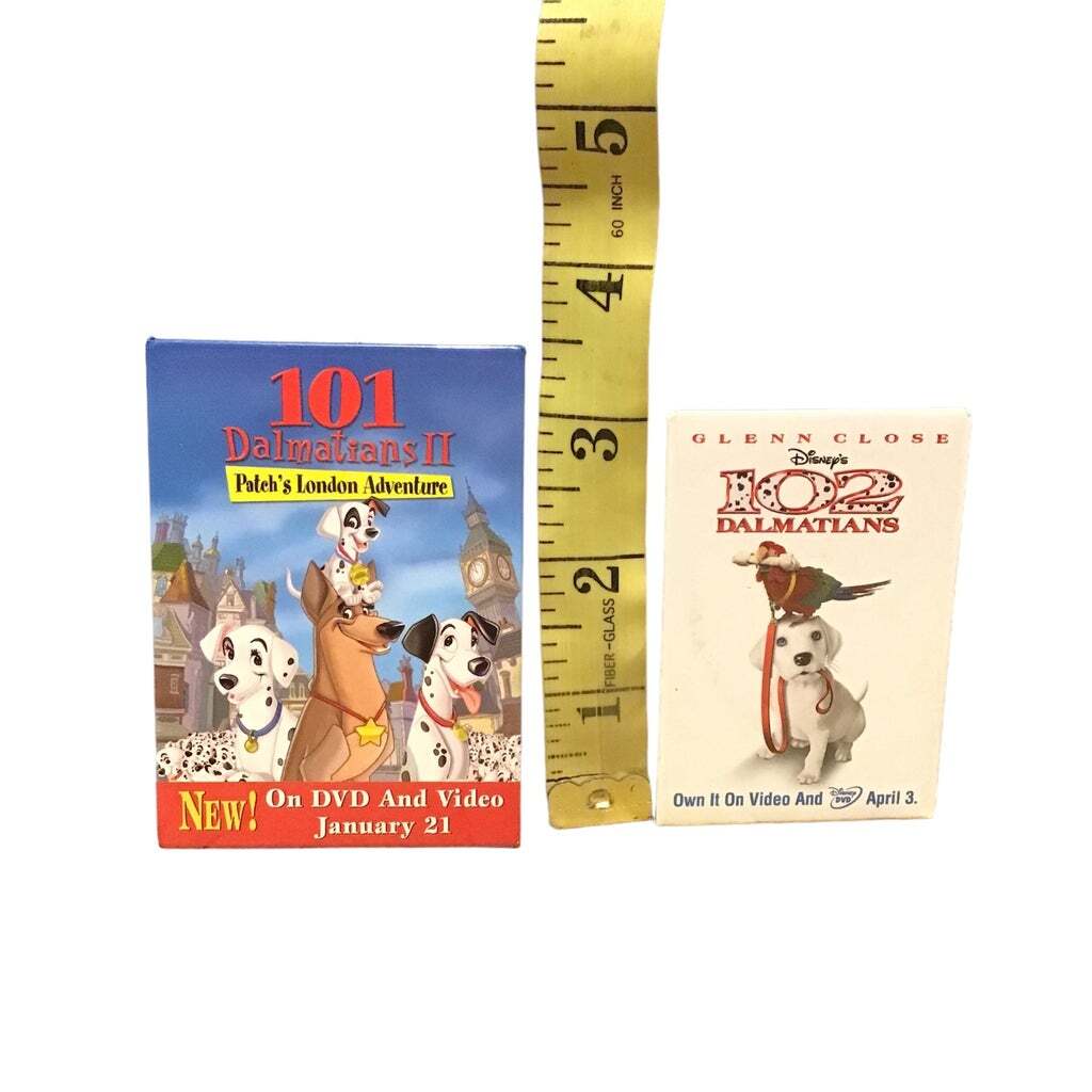 Disney’s 101 & 102 Dalmatians Movie Advertisement Pins