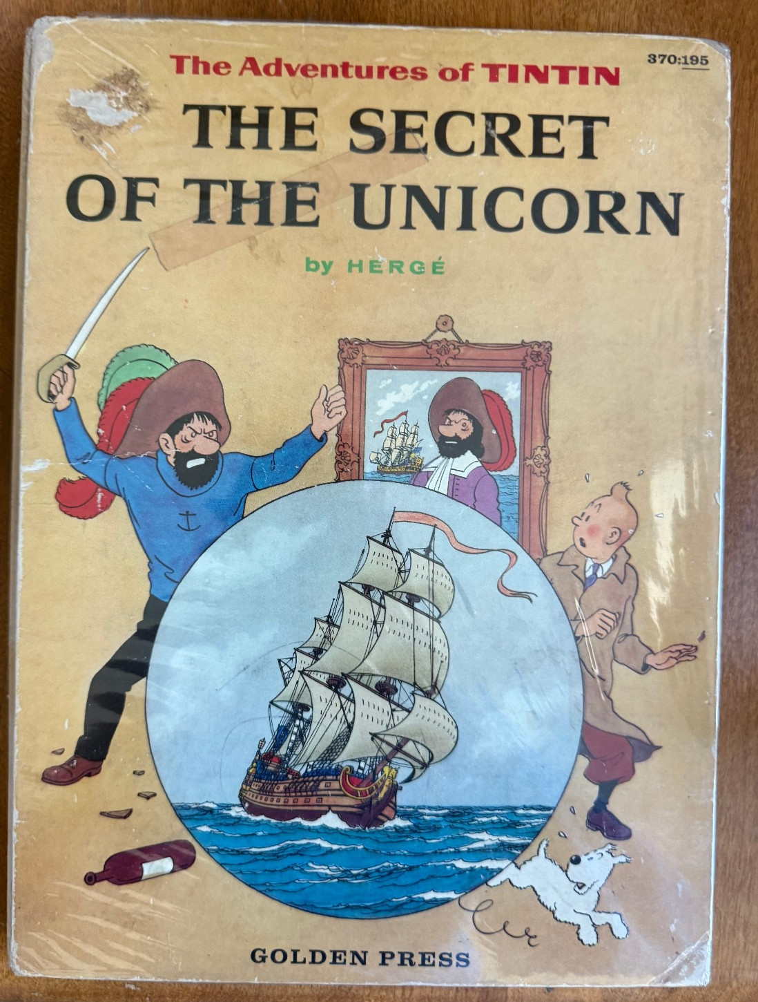 Hergé The Adventures of Tintin The Secret of The Unicorn 1st 1959 English