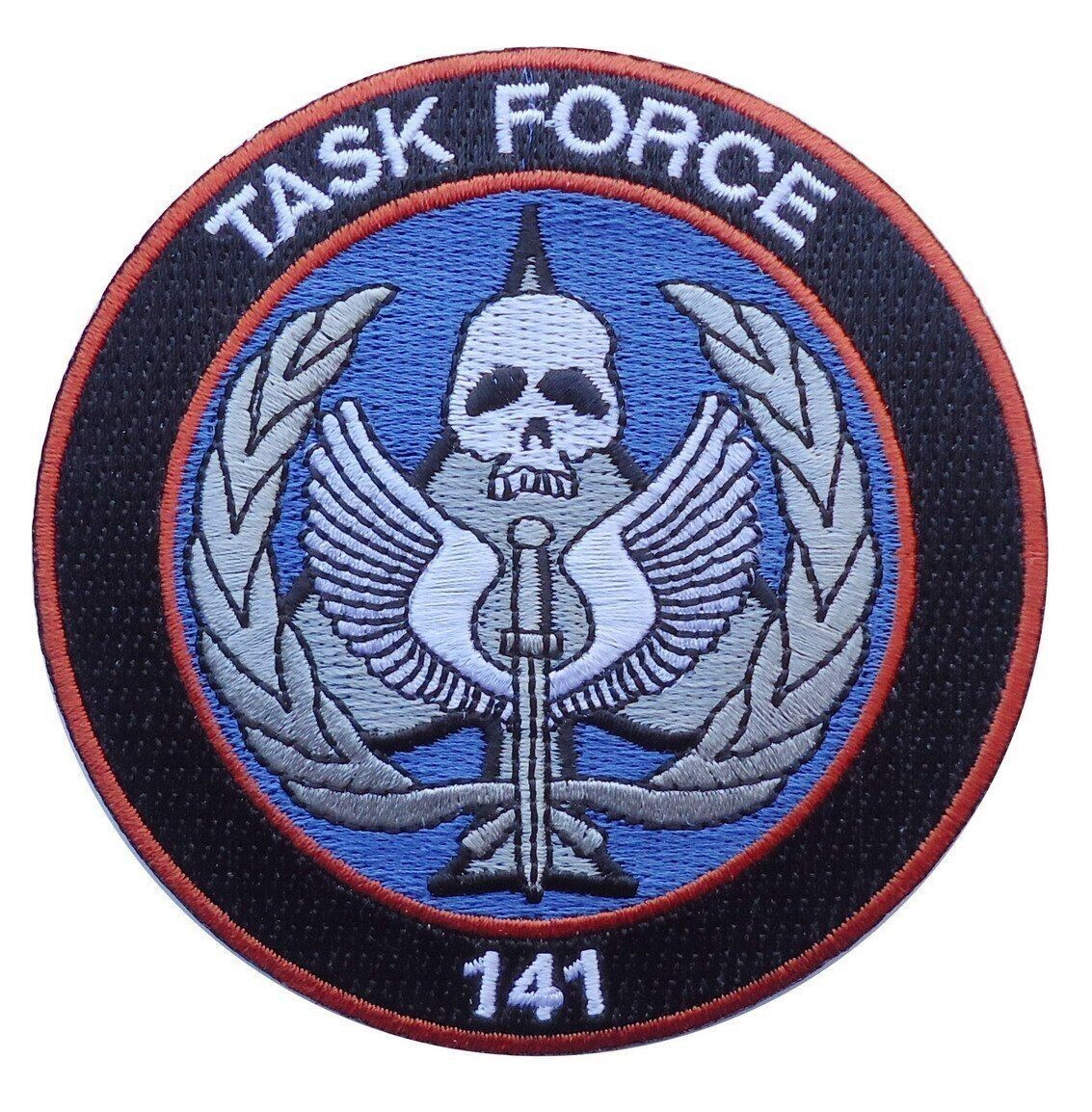 Call Duty Modern Warfare Task Force 141 Logo Hook Fastener Patch 3.0 inch